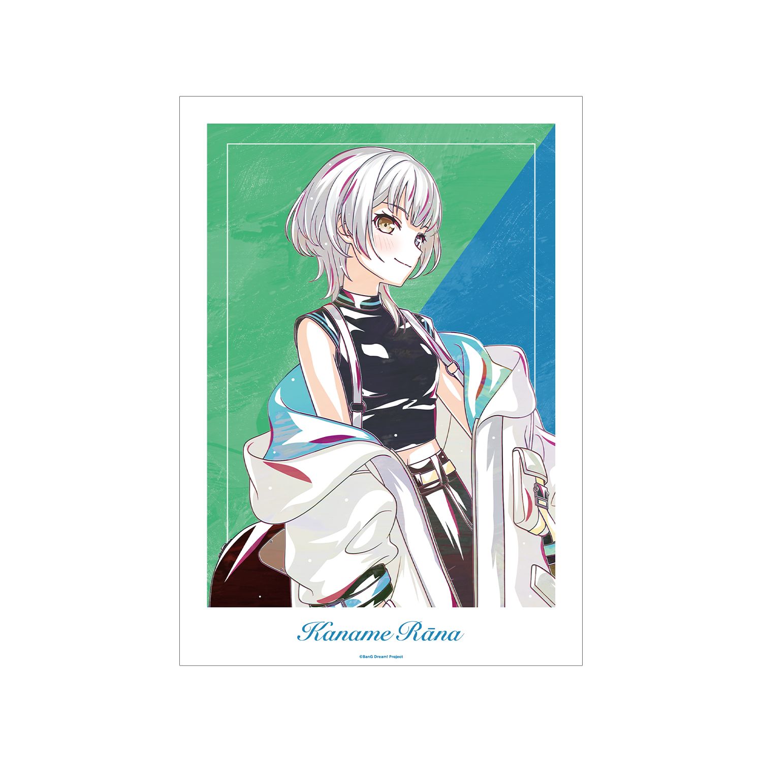 BanG Dream! 要 楽奈 Ani-Art 第6弾 A3マット加工ポスター - official product image | AniSmile