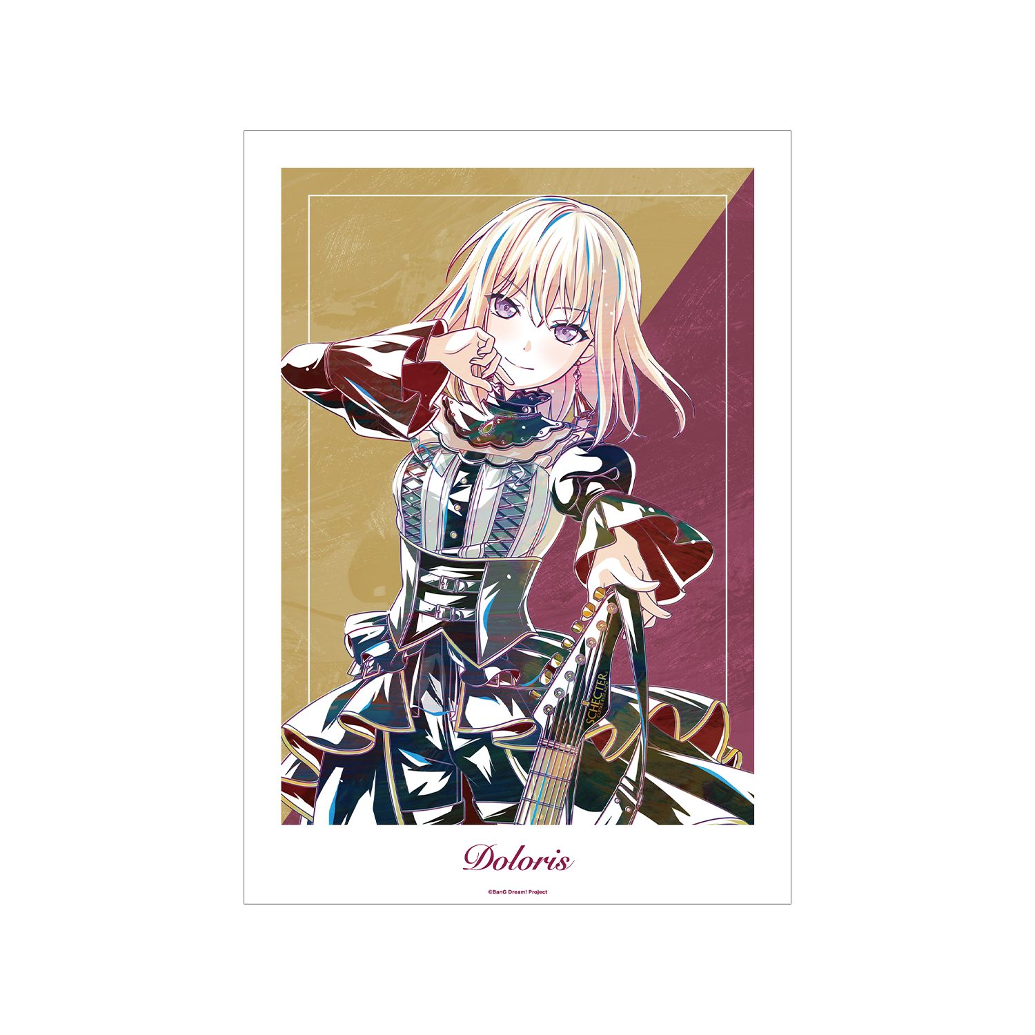 BanG Dream! ドロリス Ani-Art 第6弾 A3マット加工ポスター - official product image | AniSmile