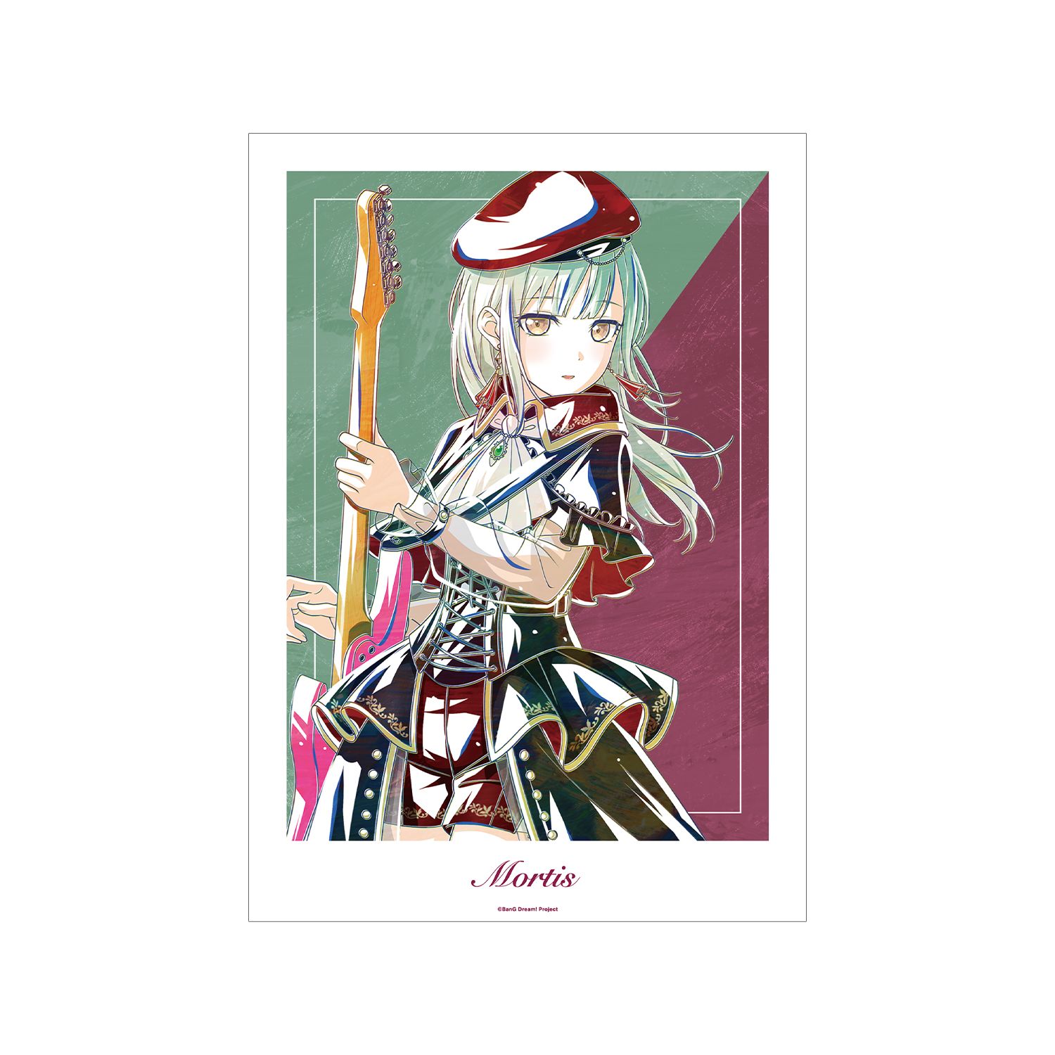 BanG Dream! モーティス Ani-Art 第6弾 A3マット加工ポスター - official product image | AniSmile