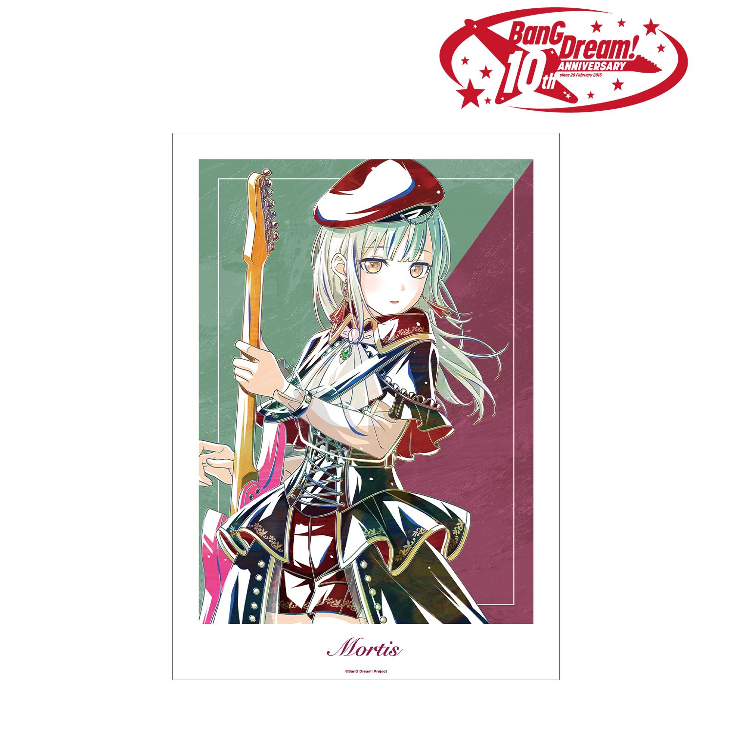 BanG Dream! モーティス Ani-Art 第6弾 A3マット加工ポスター Image 2 | AniSmile