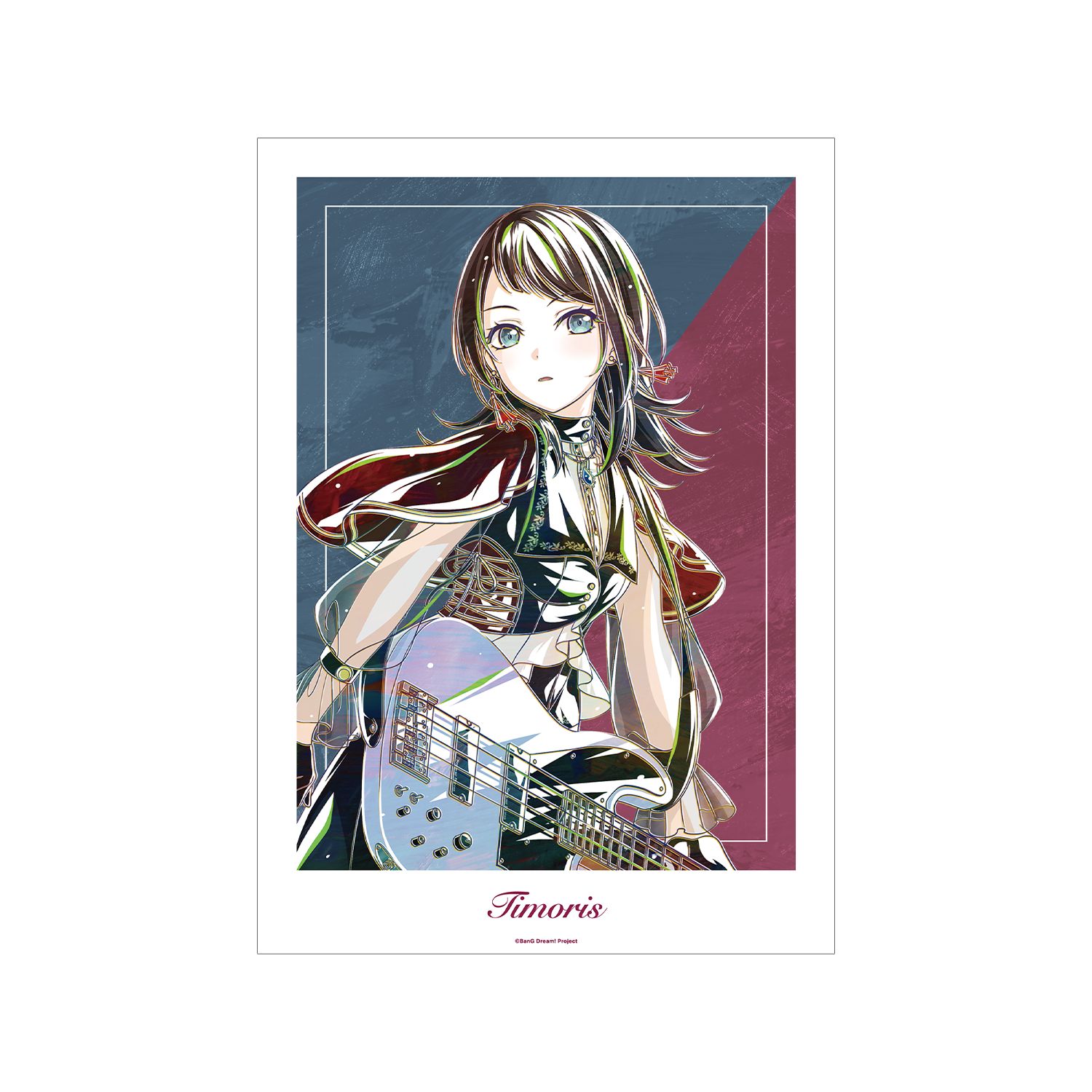 BanG Dream! ティモリス Ani-Art 第6弾 A3マット加工ポスター - official product image | AniSmile