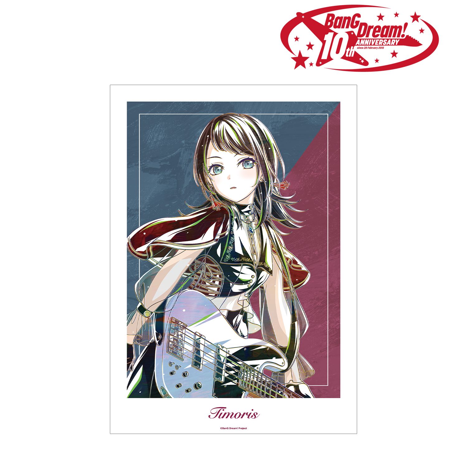 BanG Dream! ティモリス Ani-Art 第6弾 A3マット加工ポスター Image 2 | AniSmile