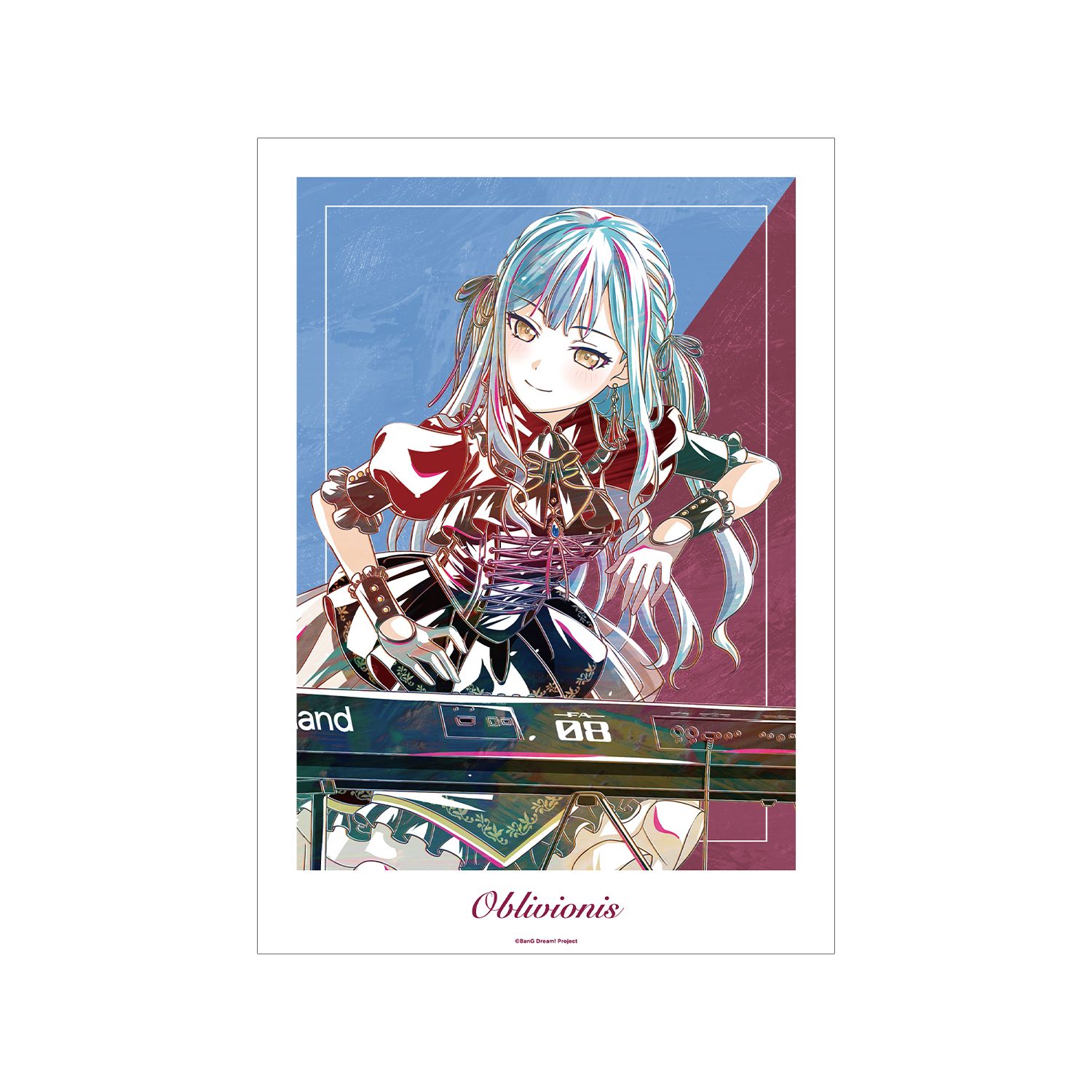 BanG Dream! オブリビオニス Ani-Art 第6弾 A3マット加工ポスター - official product image | AniSmile