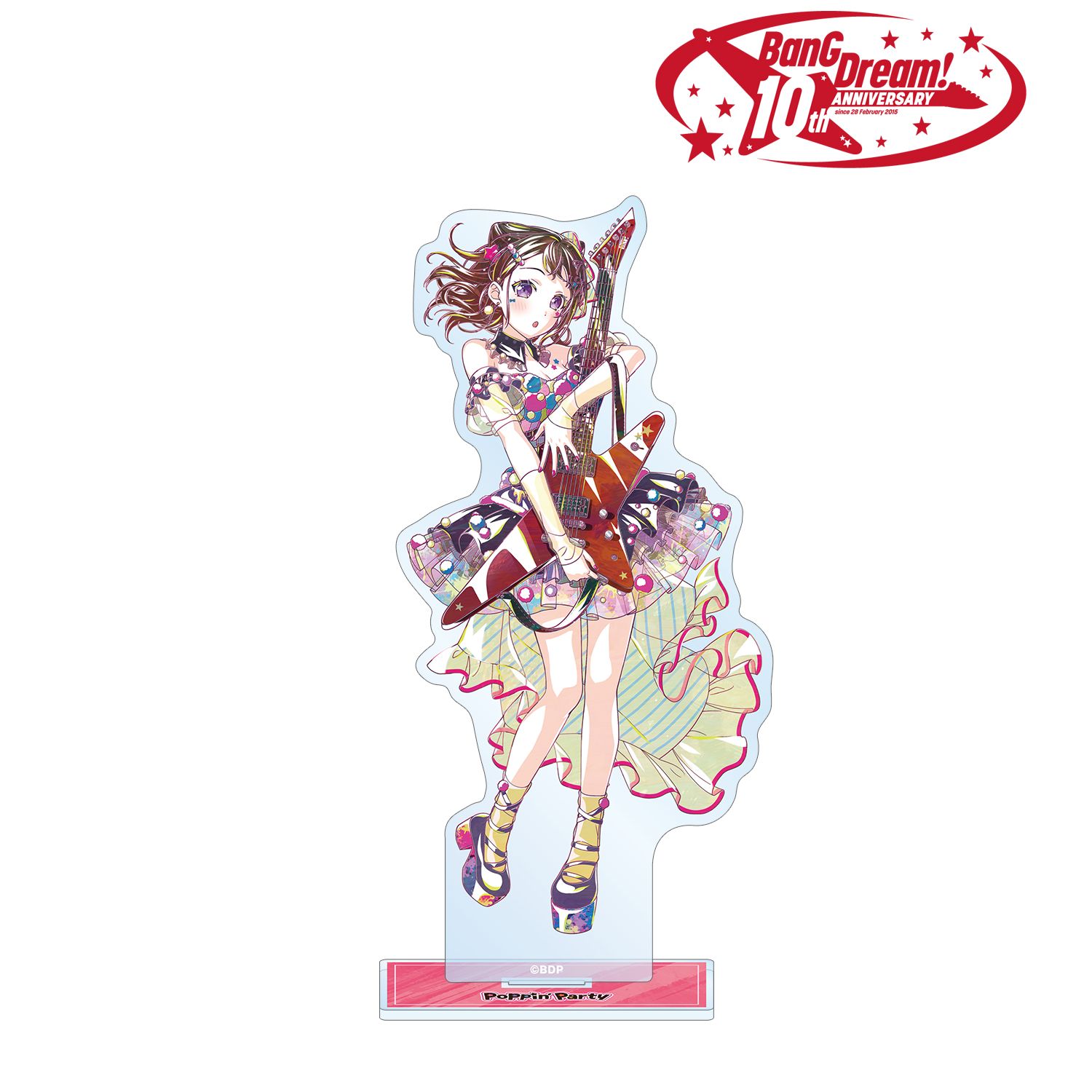 BanG Dream! 戸山 香澄 Ani-Art 第6弾 BIGアクリルスタンド Image 2 | AniSmile