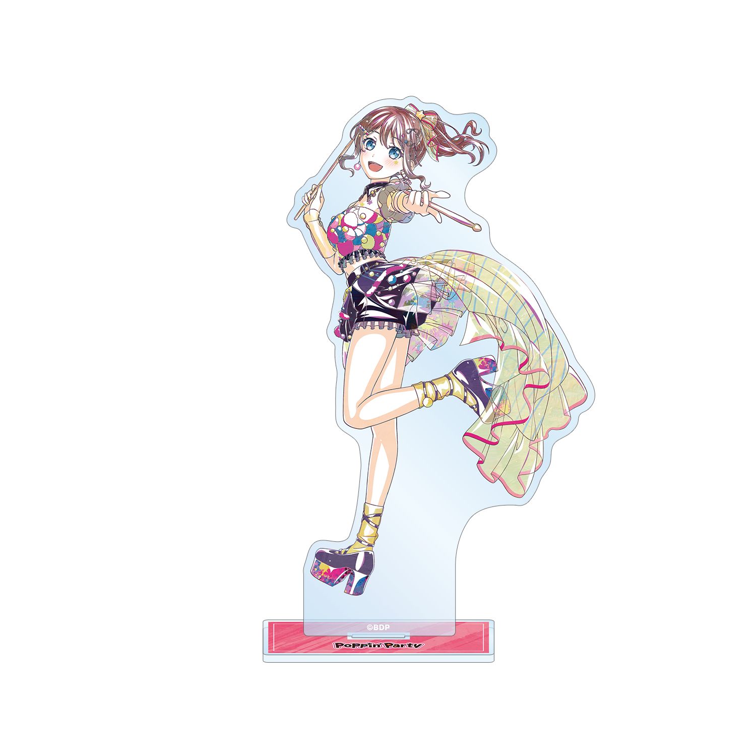 BanG Dream! 山吹 沙綾 Ani-Art 第6弾 BIGアクリルスタンド - official product image | AniSmile