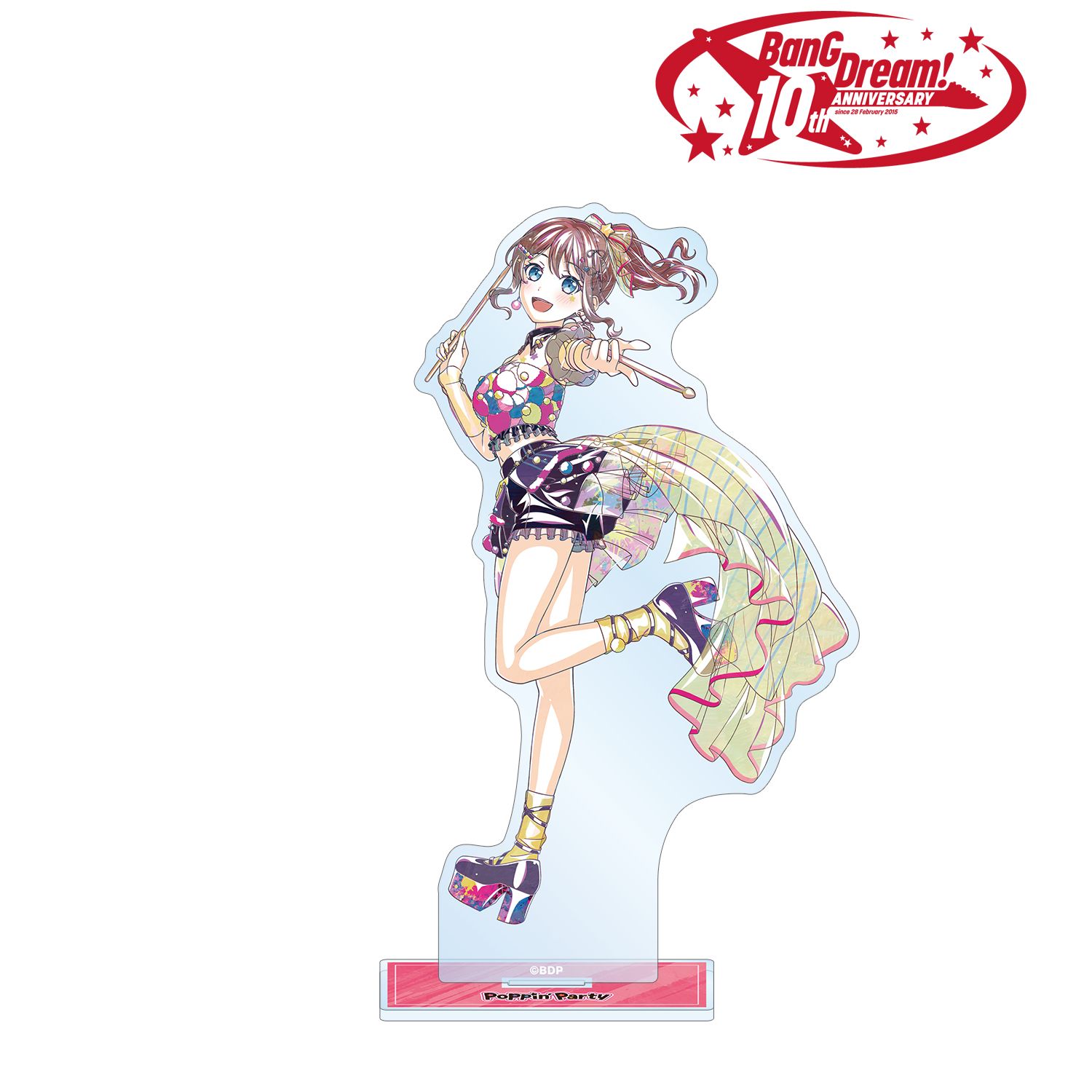 BanG Dream! 山吹 沙綾 Ani-Art 第6弾 BIGアクリルスタンド Image 2 | AniSmile