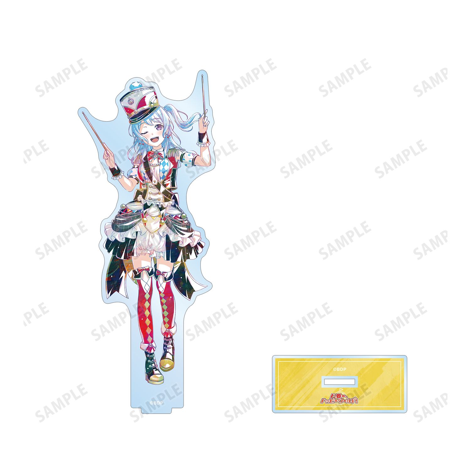 BanG Dream! 松原 花音 Ani-Art 第6弾 BIGアクリルスタンド Image 3 | AniSmile