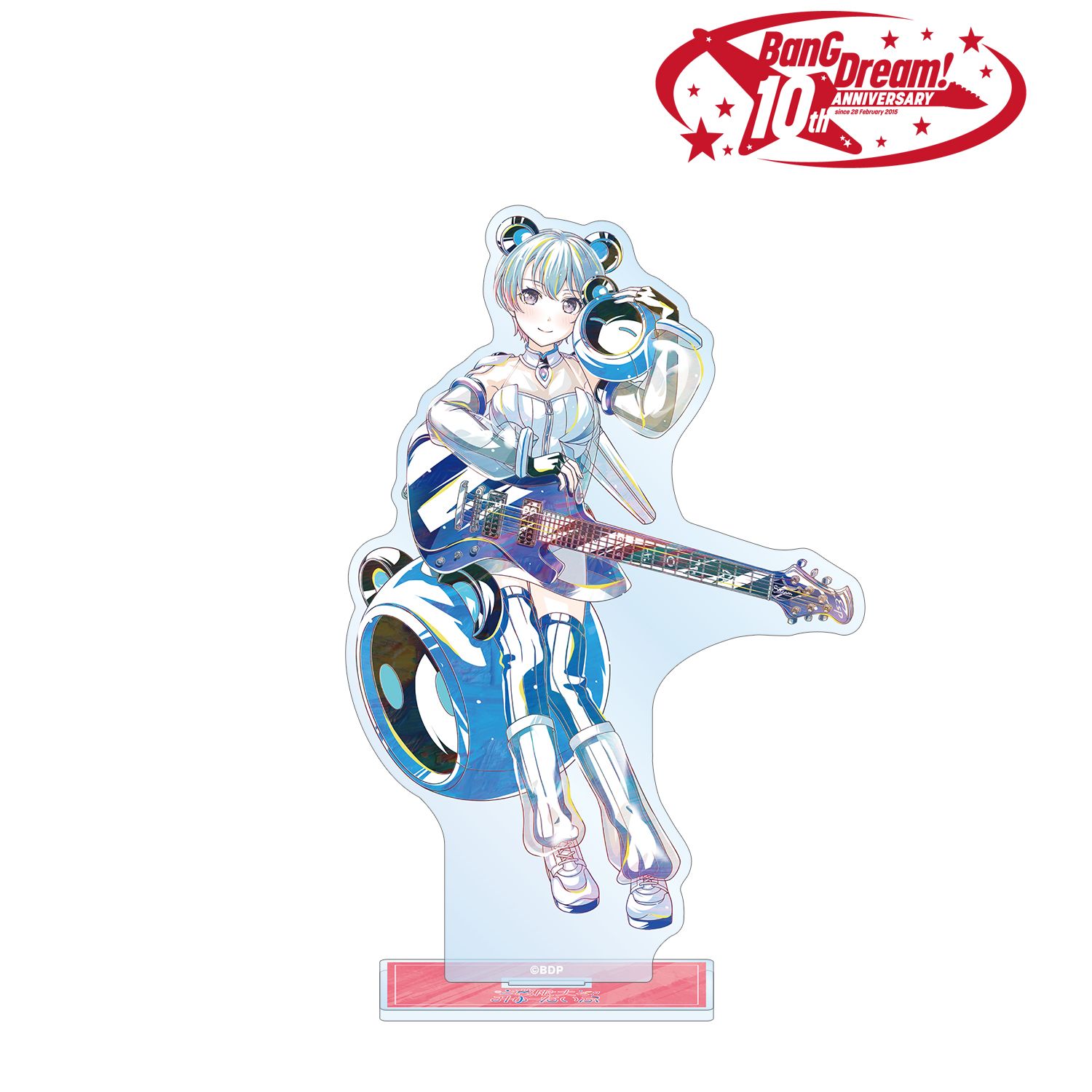 BanG Dream! 峰月 律 Ani-Art 第6弾 BIGアクリルスタンド Image 2 | AniSmile