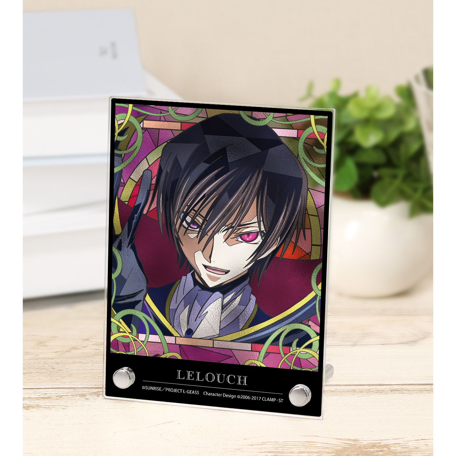 コードギアス 反逆のルルーシュ ルルーシュ Aure Glass A6アクリルパネル ver.A - AniSmile
