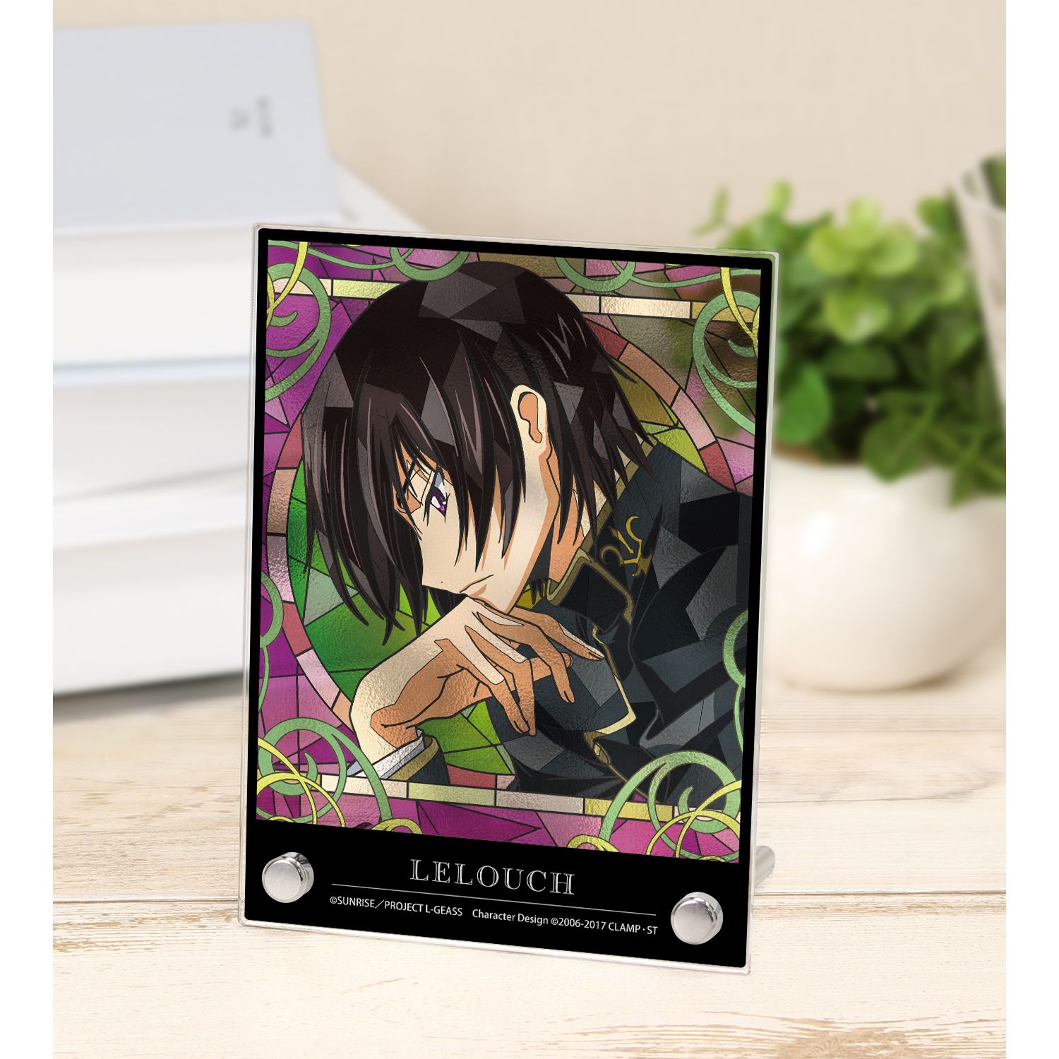 コードギアス 反逆のルルーシュ ルルーシュ Aure Glass A6アクリルパネル ver.C - AniSmile