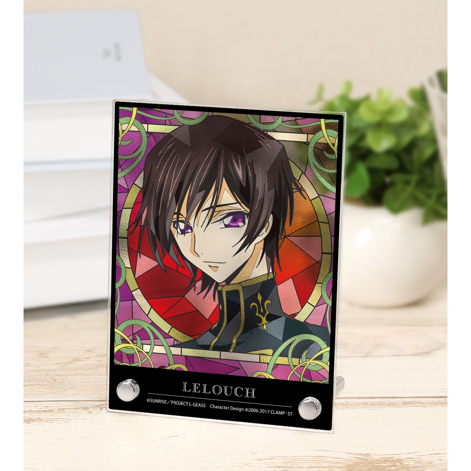 コードギアス 反逆のルルーシュ ルルーシュ Aure Glass A6アクリルパネル ver.D - AniSmile