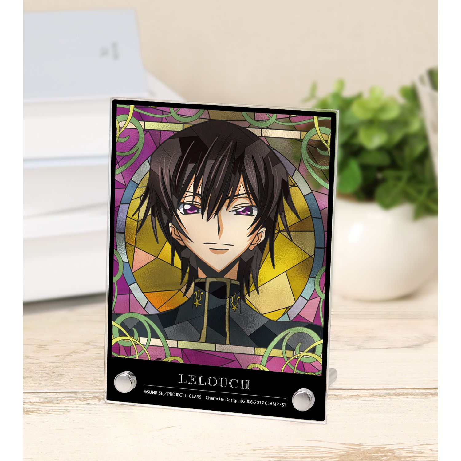 コードギアス 反逆のルルーシュ ルルーシュ Aure Glass A6アクリルパネル ver.E - AniSmile