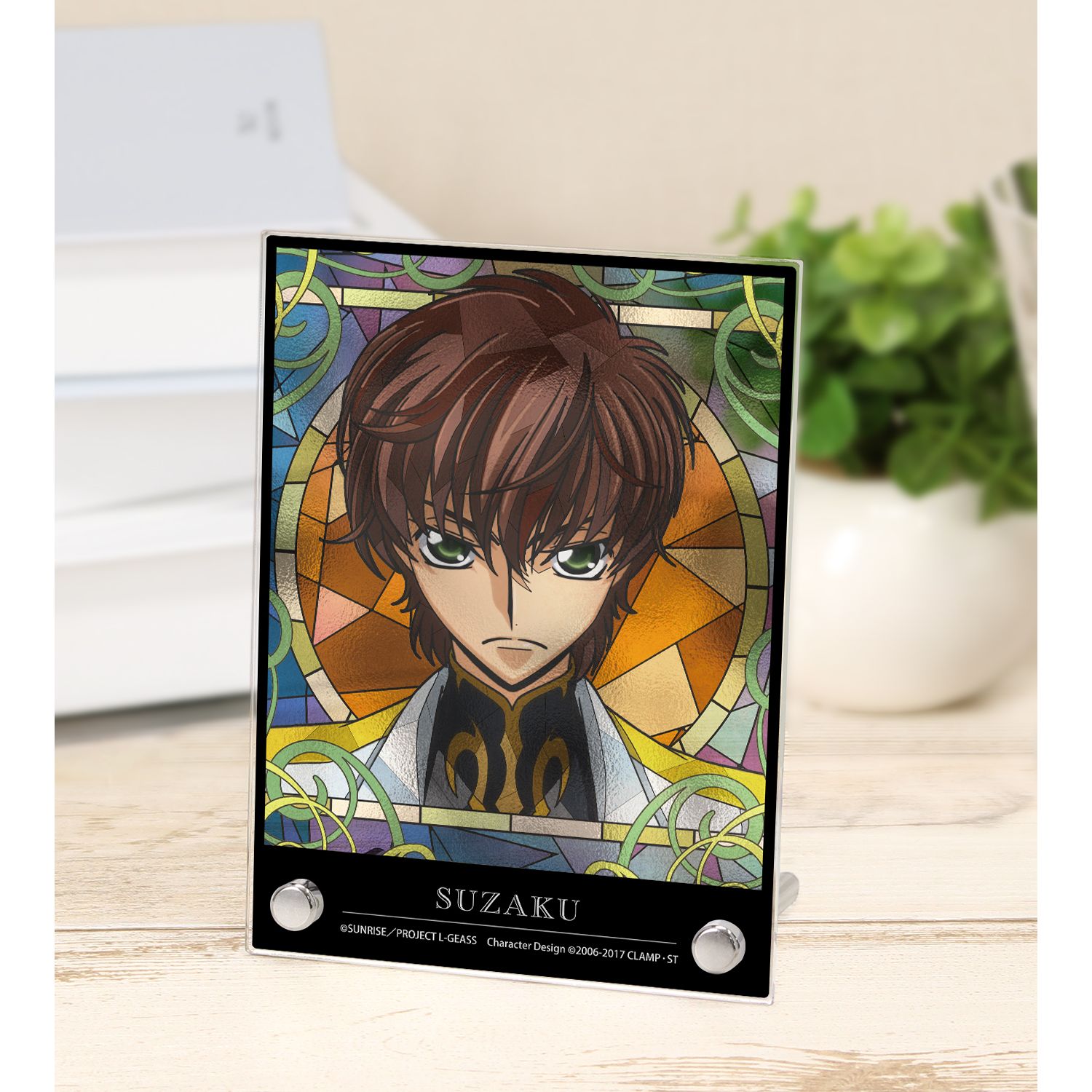 コードギアス 反逆のルルーシュ スザク Aure Glass A6アクリルパネル ver.A - AniSmile