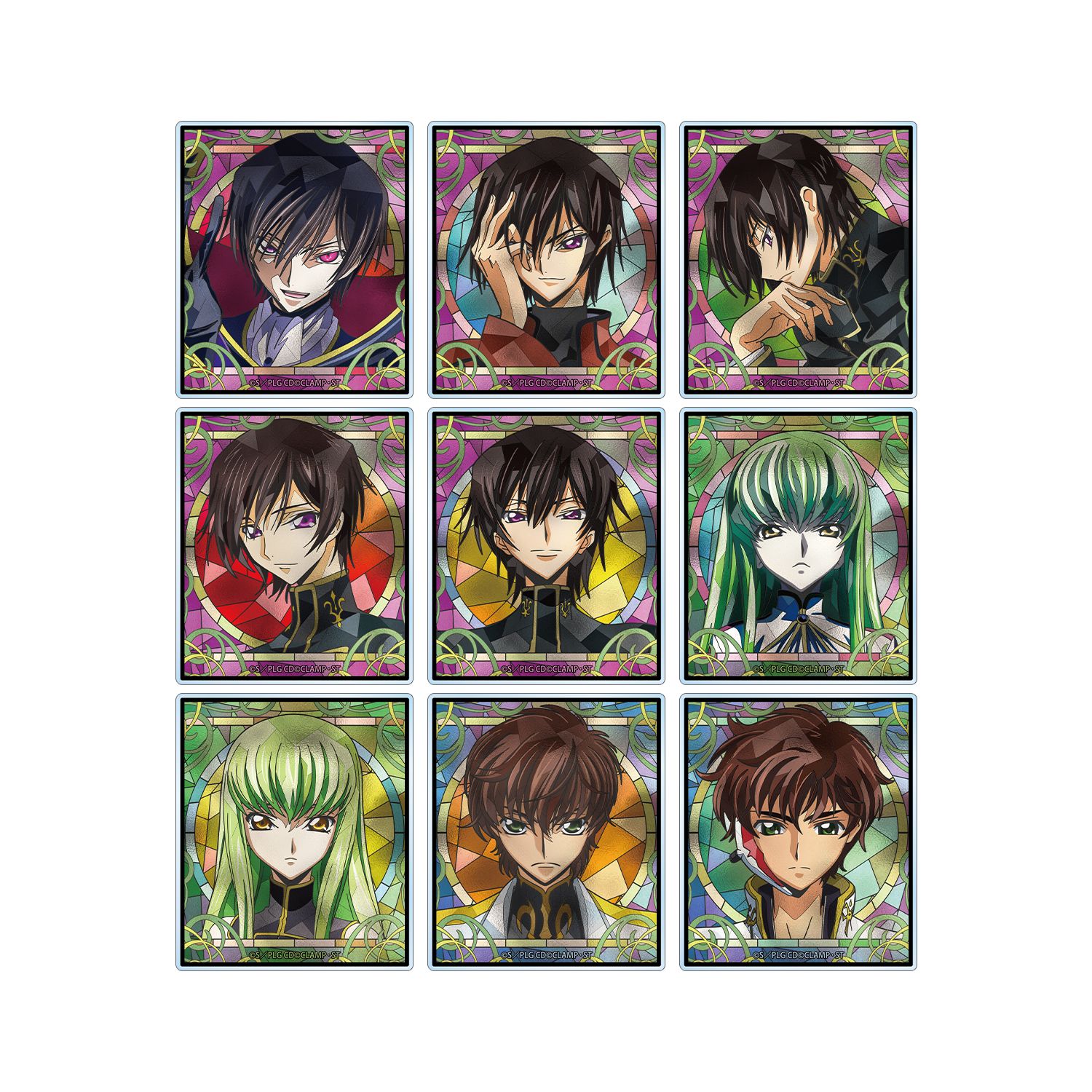 コードギアス 反逆のルルーシュ トレーディング Aure Glass アクリルカード(単位/単品) - AniSmile