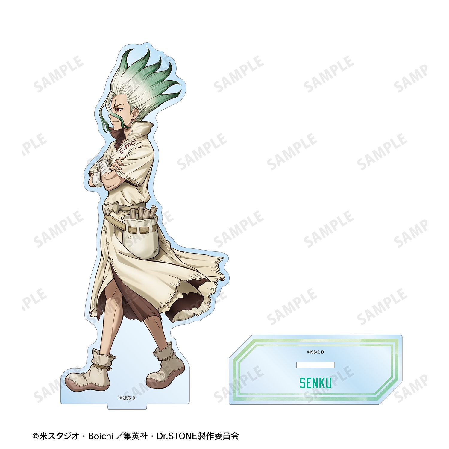 TVアニメ「Dr.STONE」 描き下ろし 石神千空 歩みver. BIGアクリルスタンド Image 3 | AniSmile