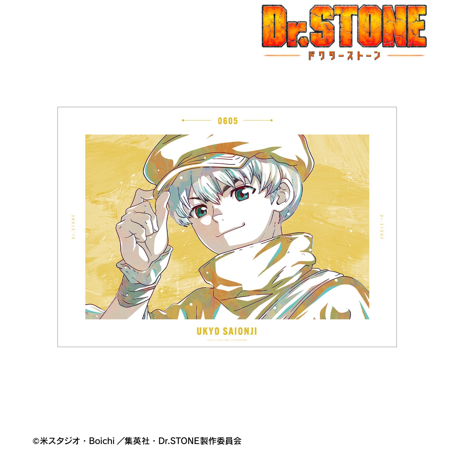 TVアニメ「Dr.STONE」 西園寺羽京 Ani-Art 第3弾 A3マット加工ポスター 画像 2 | AniSmile