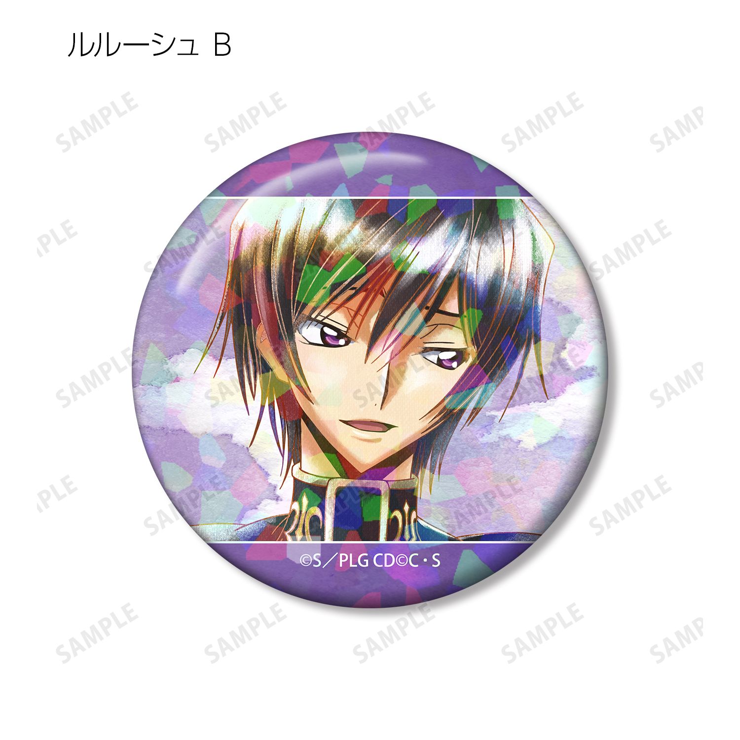 コードギアス 反逆のルルーシュ トレーディング Ani-Art aqua label ホログラム缶バッジ(単位/単品) 画像 5 | AniSmile