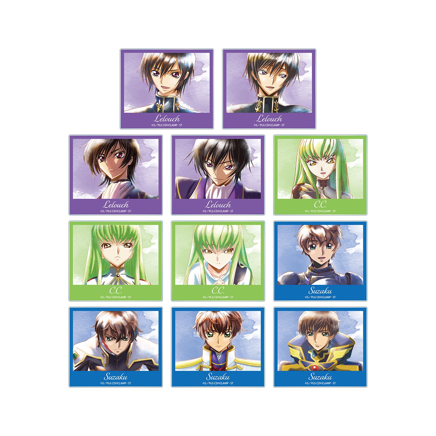 コードギアス 反逆のルルーシュ トレーディング Ani-Art aqua label アクリルカード(単位/単品) - AniSmile