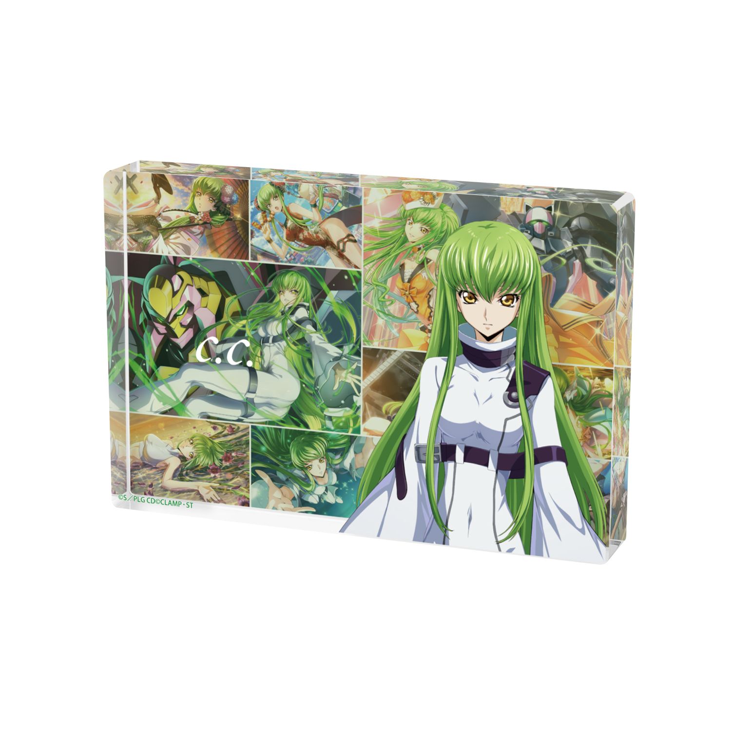 コードギアス 反逆のルルーシュ ロストストーリーズ C.C. アクリルブロック - official product image | AniSmile