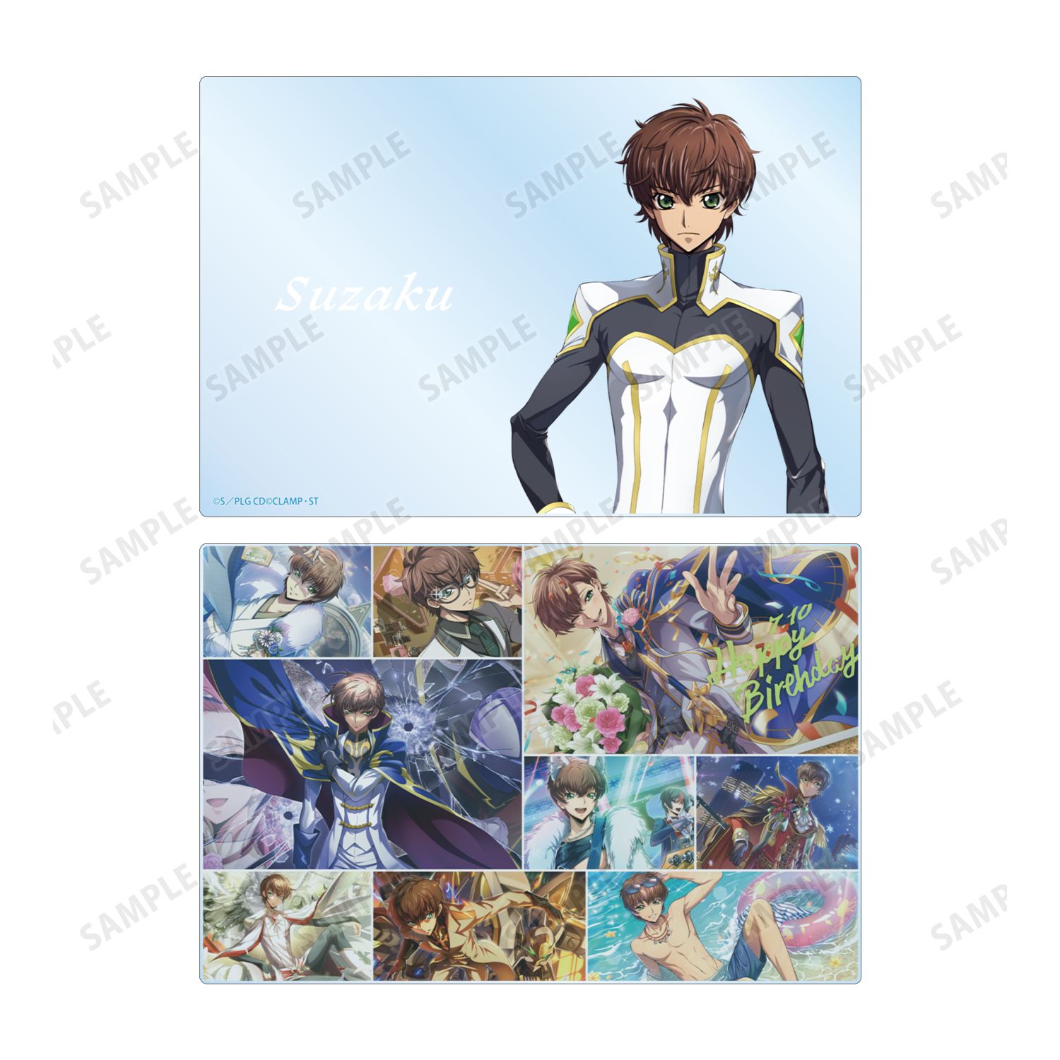 コードギアス 反逆のルルーシュ ロストストーリーズ スザク アクリルブロック Image 2 | AniSmile