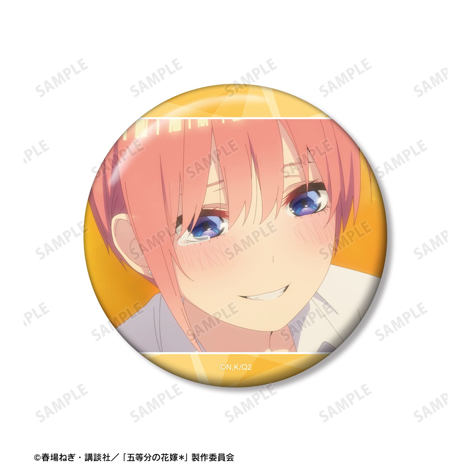 五等分の花嫁* 中野一花 75mm推しゴト缶バッジセット 图片 3 | AniSmile