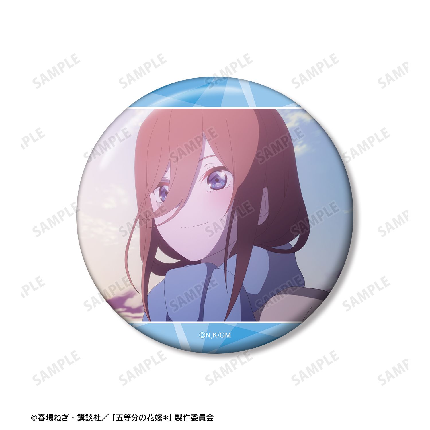 五等分の花嫁* 中野三玖 75mm推しゴト缶バッジセット Image 3 | AniSmile