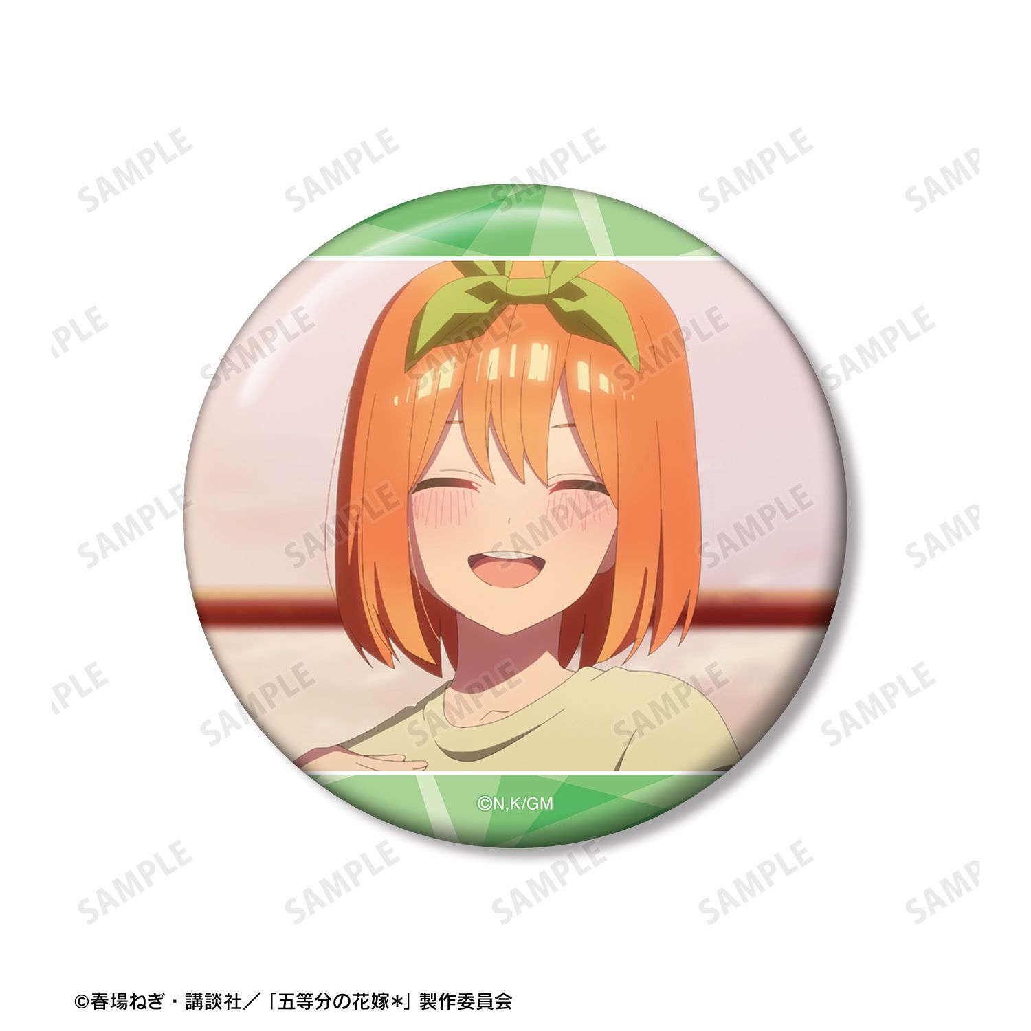 五等分の花嫁* 中野四葉 75mm推しゴト缶バッジセット Image 3 | AniSmile