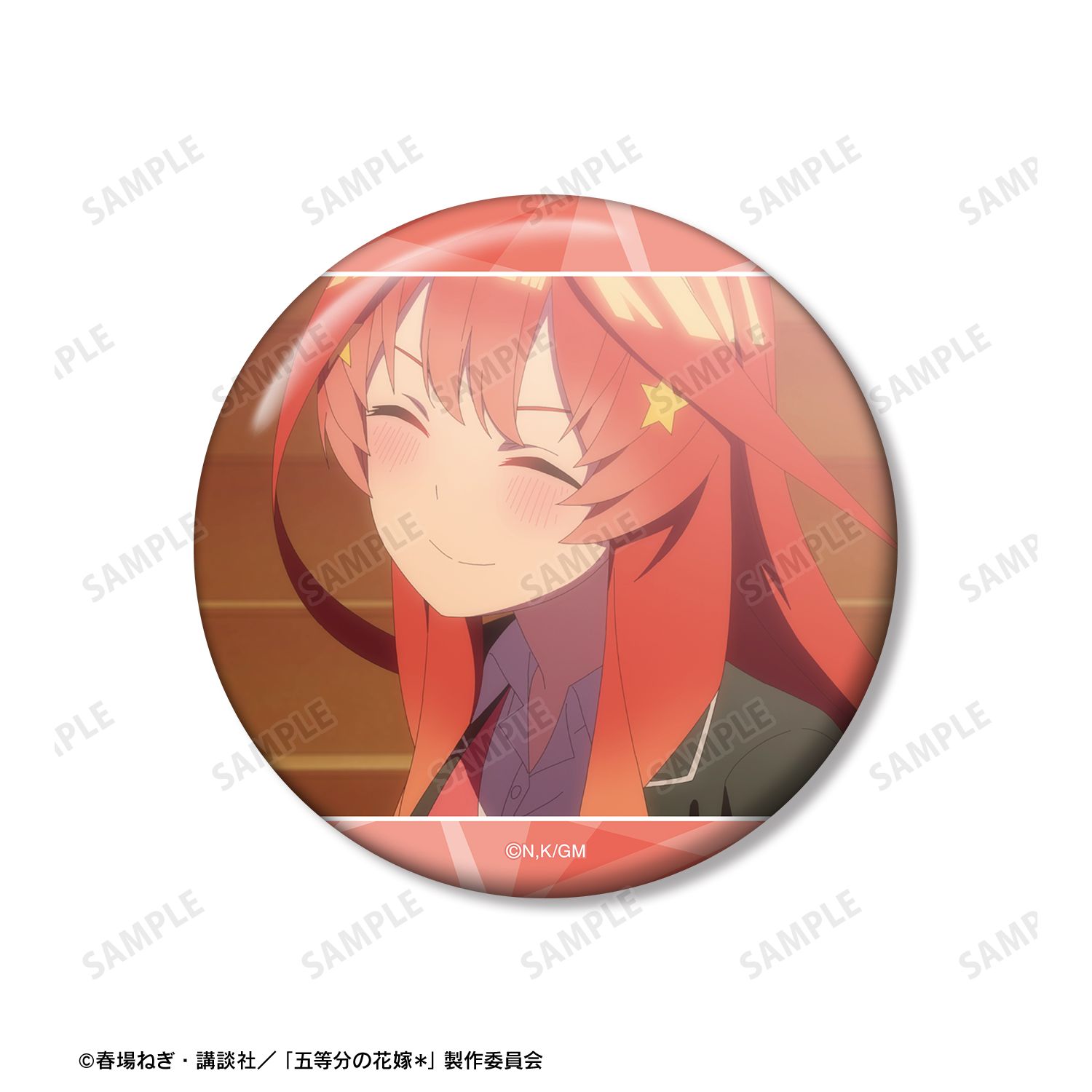 五等分の花嫁* 中野五月 75mm推しゴト缶バッジセット 图片 2 | AniSmile