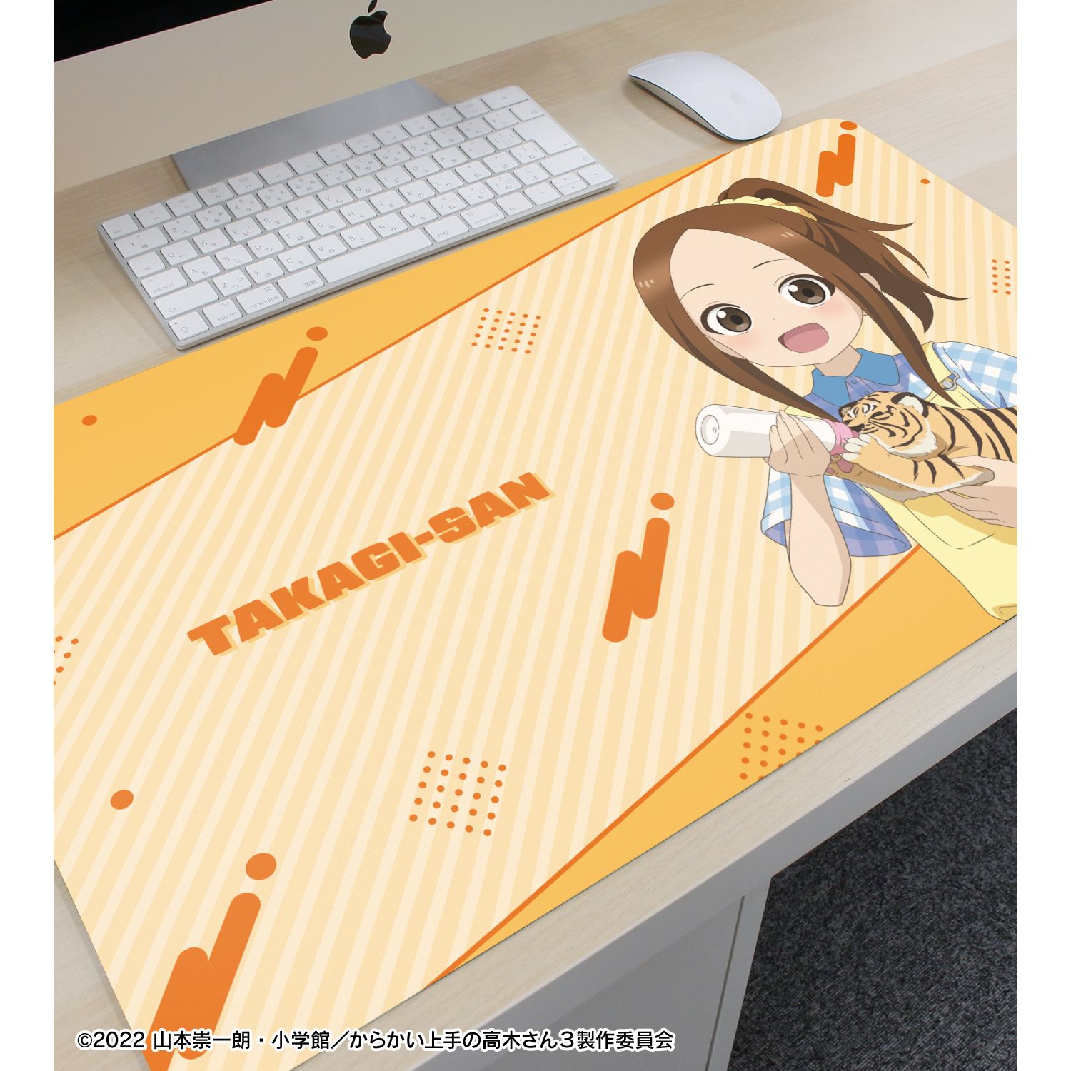 からかい上手の高木さん 描き下ろし 高木さん 飼育員 お仕事体験ver. 第2弾 マルチデスクマット Image 3 | AniSmile