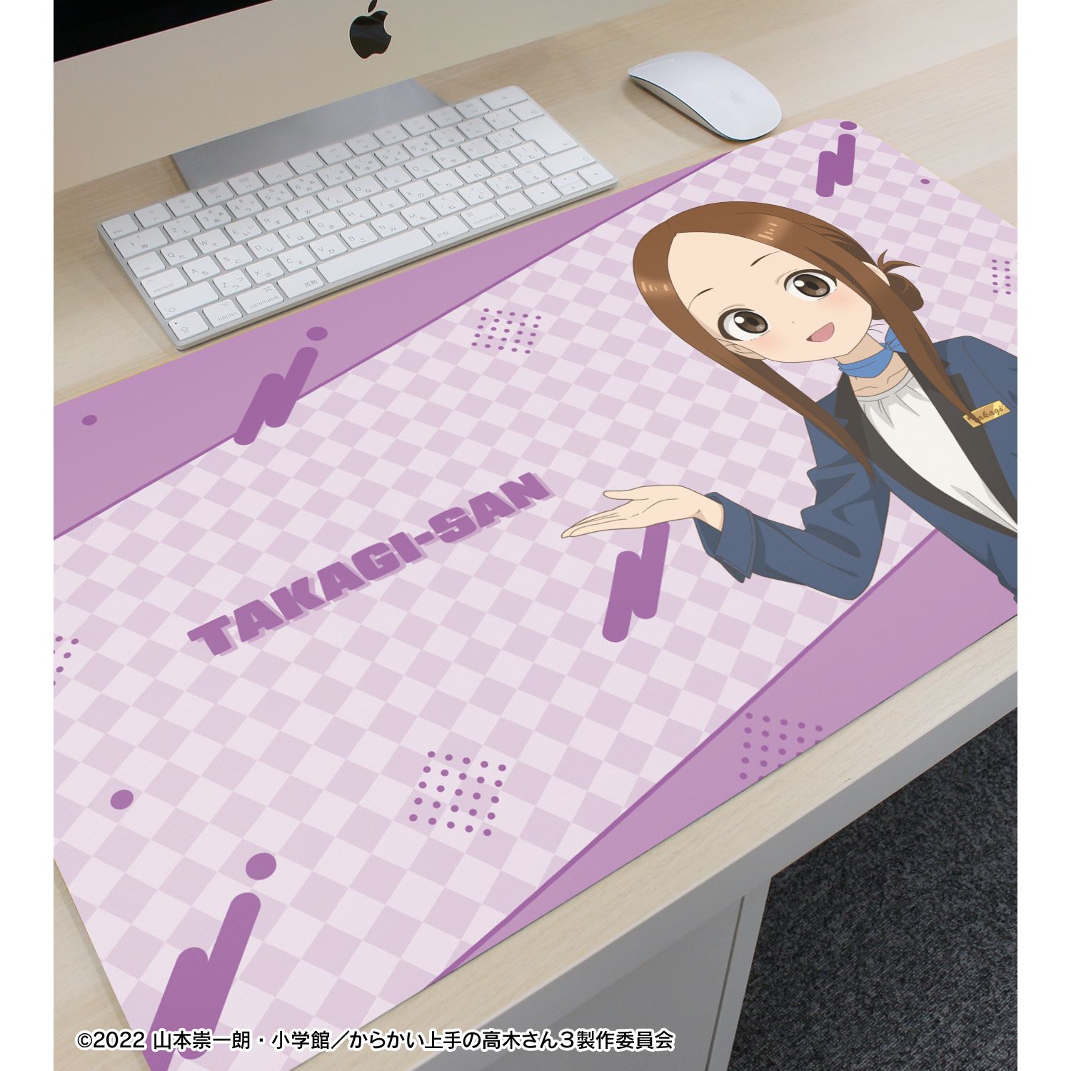 からかい上手の高木さん 描き下ろし 高木さん ホテルコンシェルジュ お仕事体験ver. 第2弾 マルチデスクマット Image 3 | AniSmile