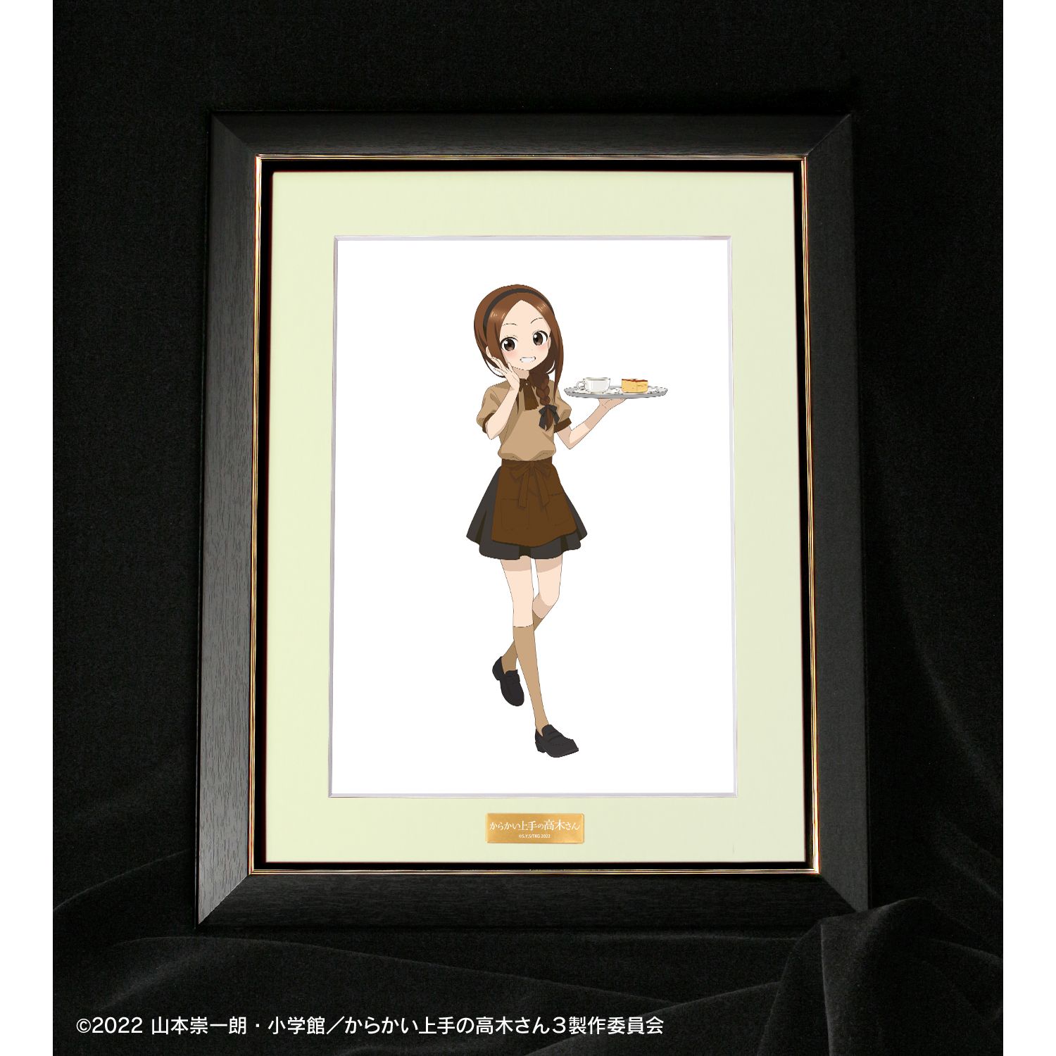 からかい上手の高木さん 描き下ろし 高木さん カフェ店員 お仕事体験ver. 第2弾 A4キャラファイングラフ 画像 6 | AniSmile