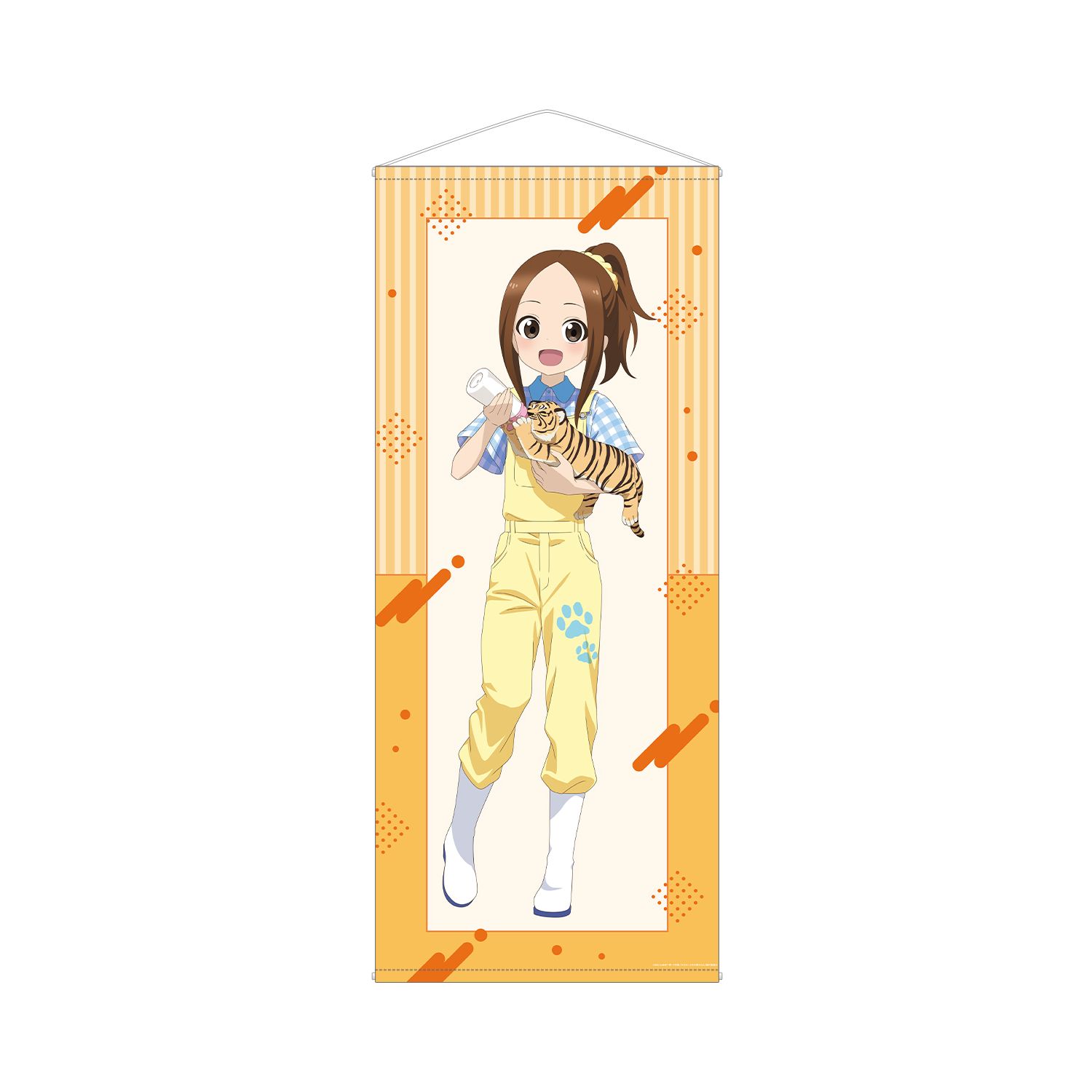 からかい上手の高木さん 描き下ろし 高木さん 飼育員 お仕事体験ver. 第2弾 等身大タペストリー - AniSmile