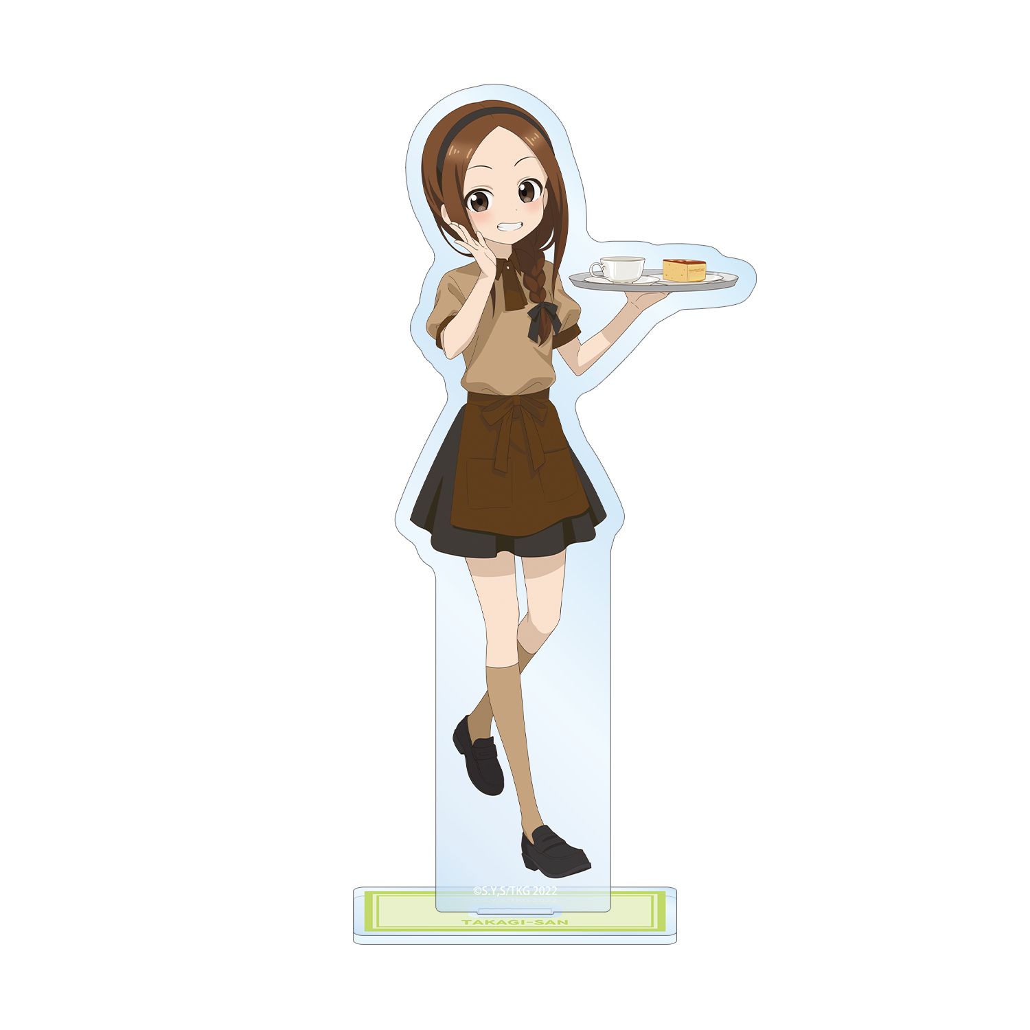 からかい上手の高木さん 描き下ろし 高木さん カフェ店員 お仕事体験ver. 第2弾 BIGアクリルスタンド - AniSmile