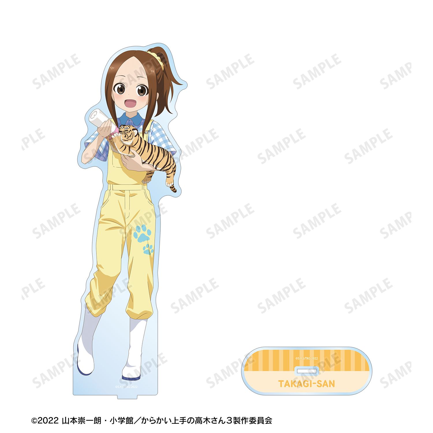 からかい上手の高木さん 描き下ろし 高木さん 飼育員 お仕事体験ver. 第2弾 特大アクリルスタンド 画像 3 | AniSmile