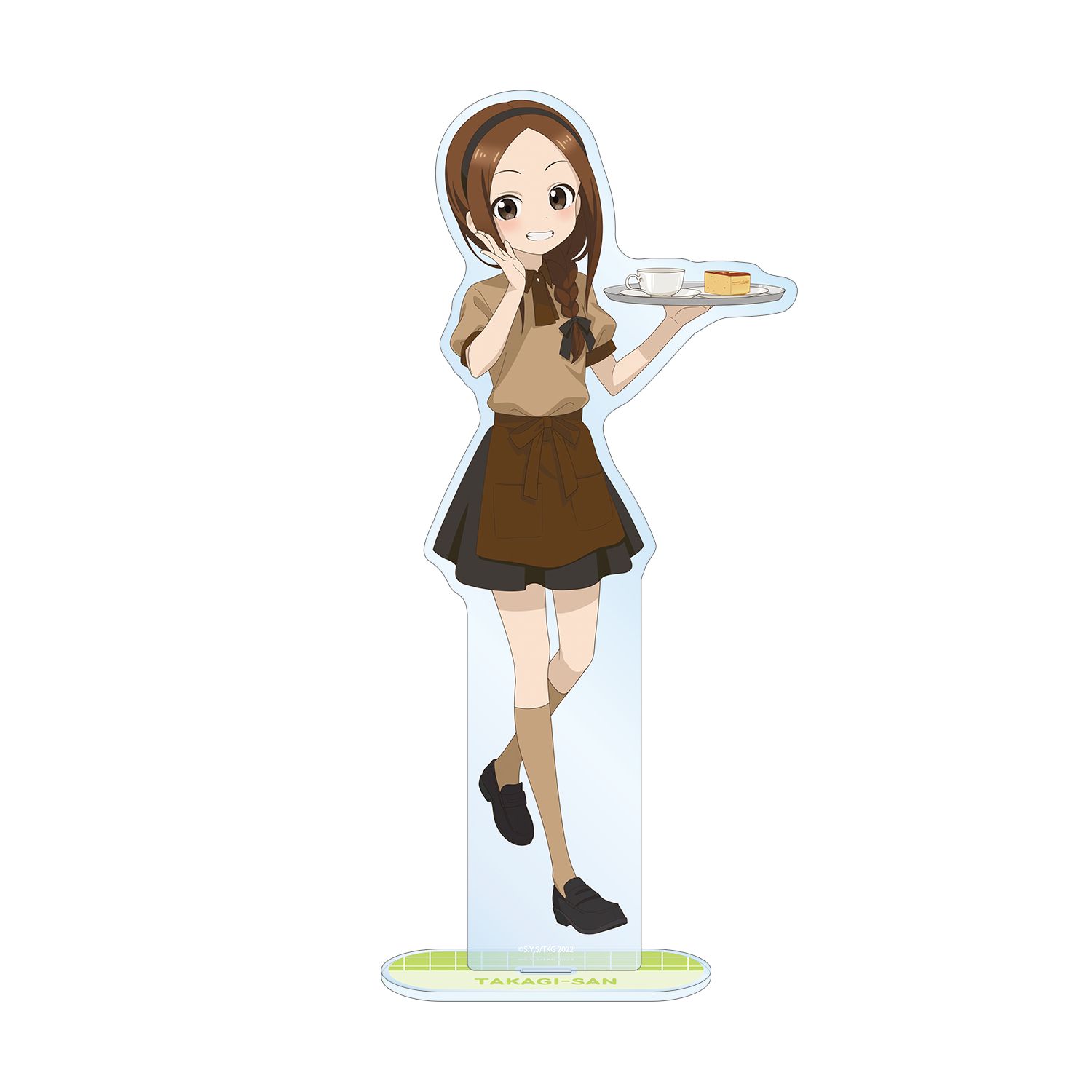 からかい上手の高木さん 描き下ろし 高木さん カフェ店員 お仕事体験ver. 第2弾 特大アクリルスタンド 画像 2 | AniSmile