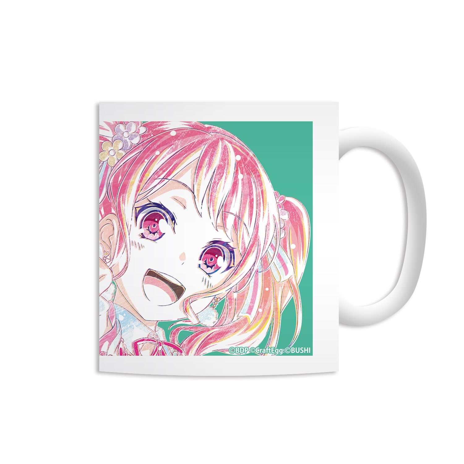 バンドリ! ガールズバンドパーティ! 丸山彩 Ani-Art マグカップ - AniSmile