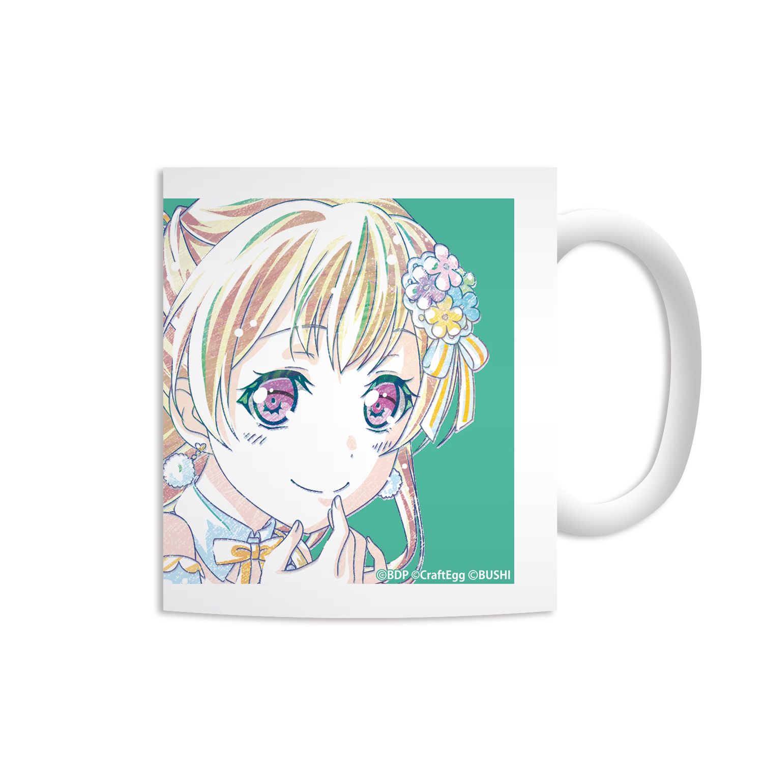 バンドリ! ガールズバンドパーティ! 白鷺千聖 Ani-Art マグカップ - AniSmile