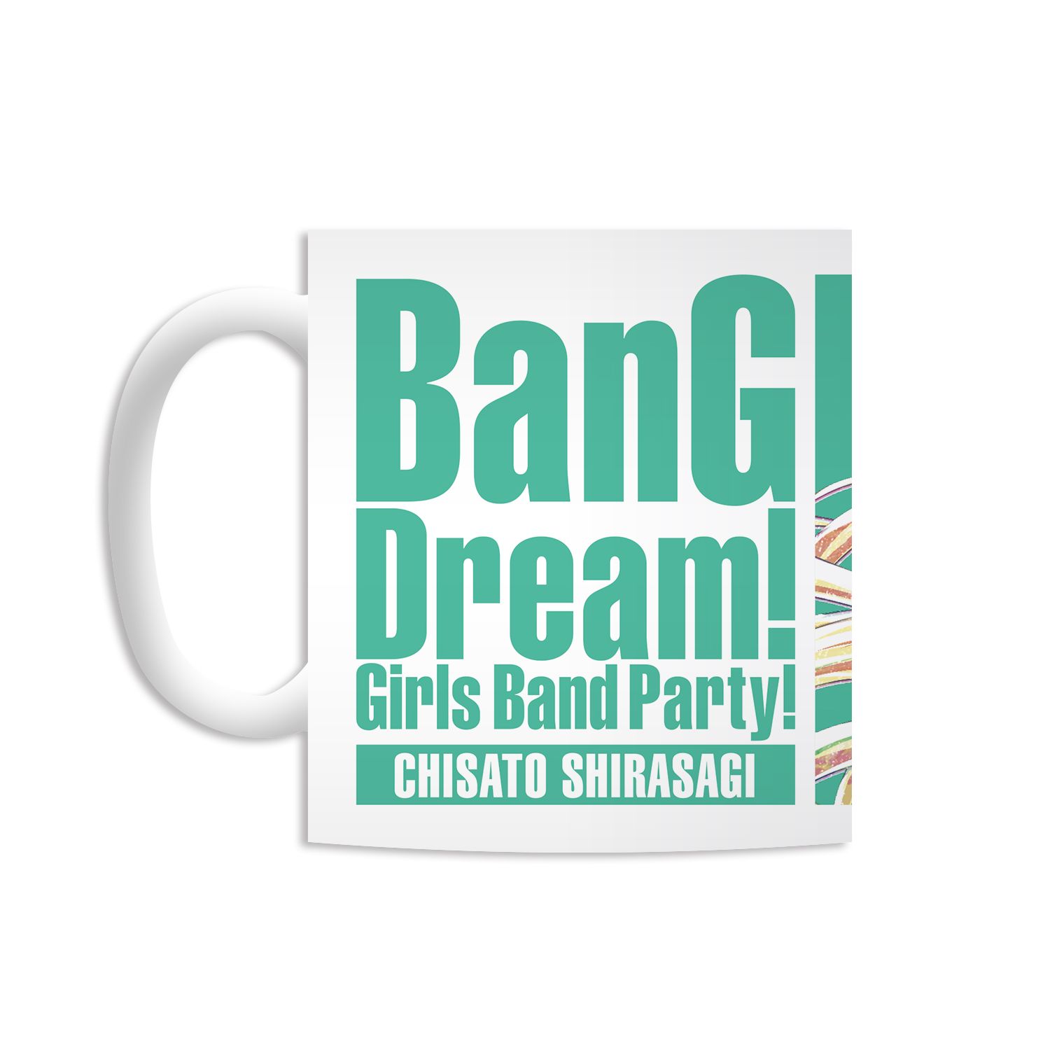 バンドリ! ガールズバンドパーティ! 白鷺千聖 Ani-Art マグカップ Image 3 | AniSmile