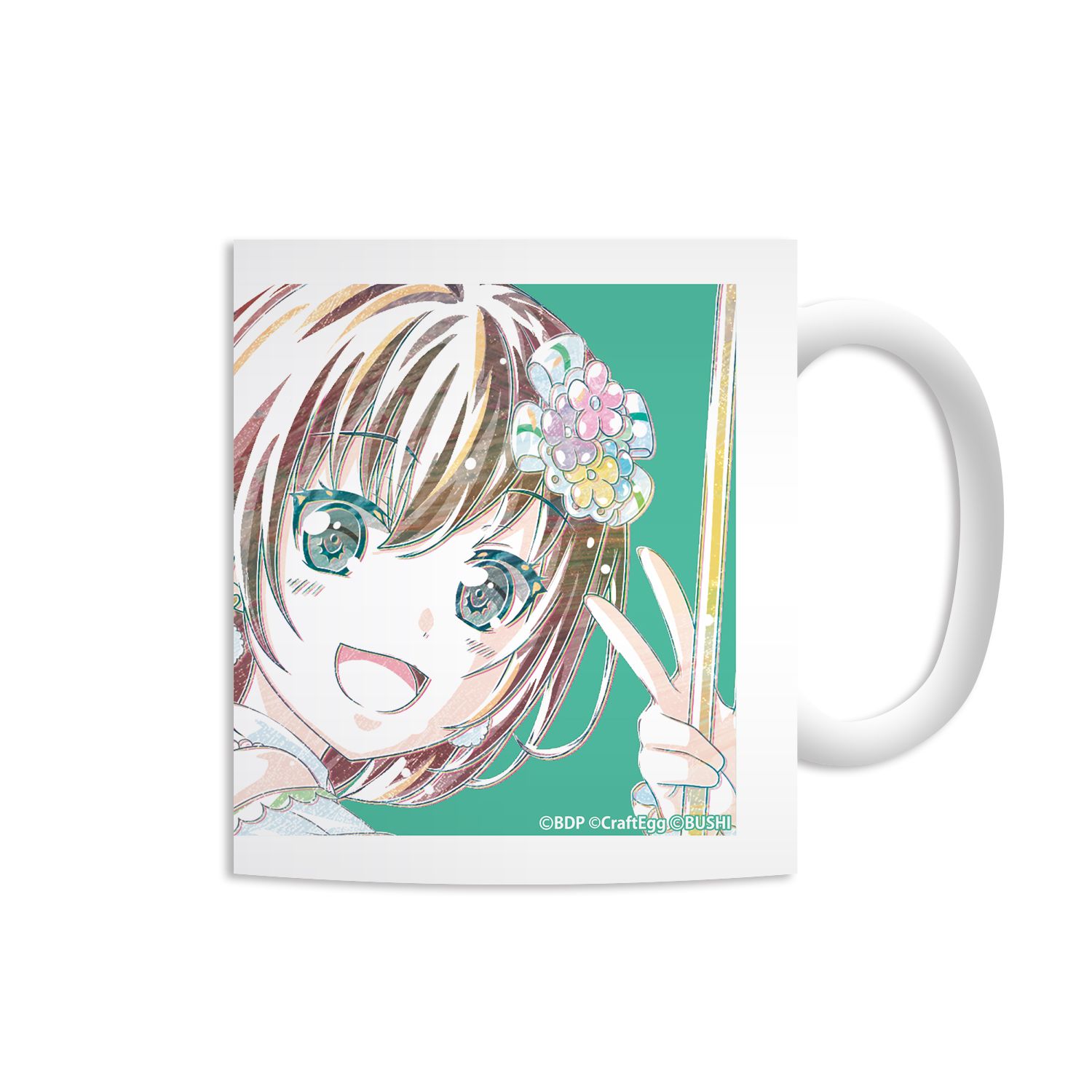 バンドリ! ガールズバンドパーティ! 大和麻弥 Ani-Art マグカップ - AniSmile