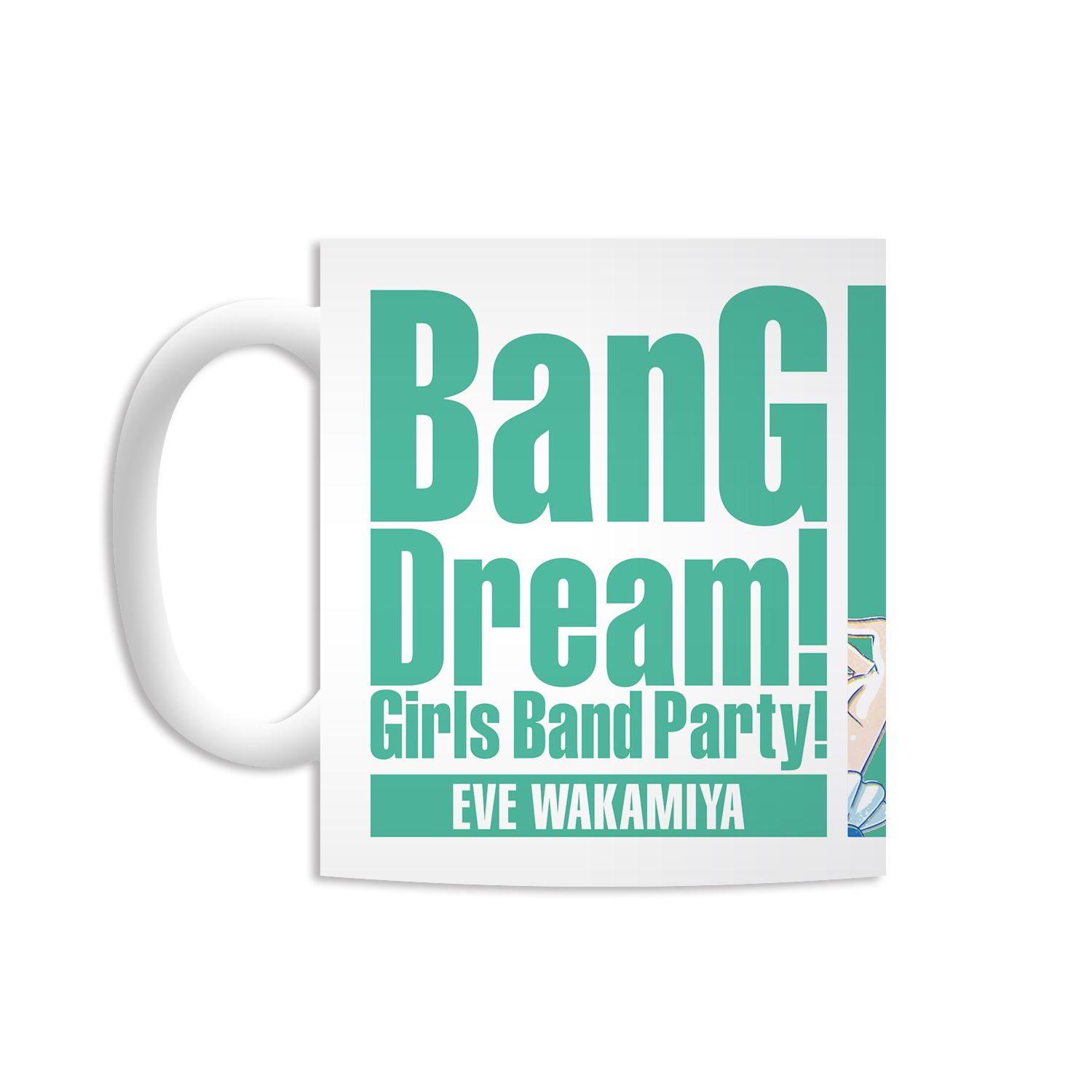 バンドリ! ガールズバンドパーティ! 若宮イヴ Ani-Art マグカップ Image 3 | AniSmile
