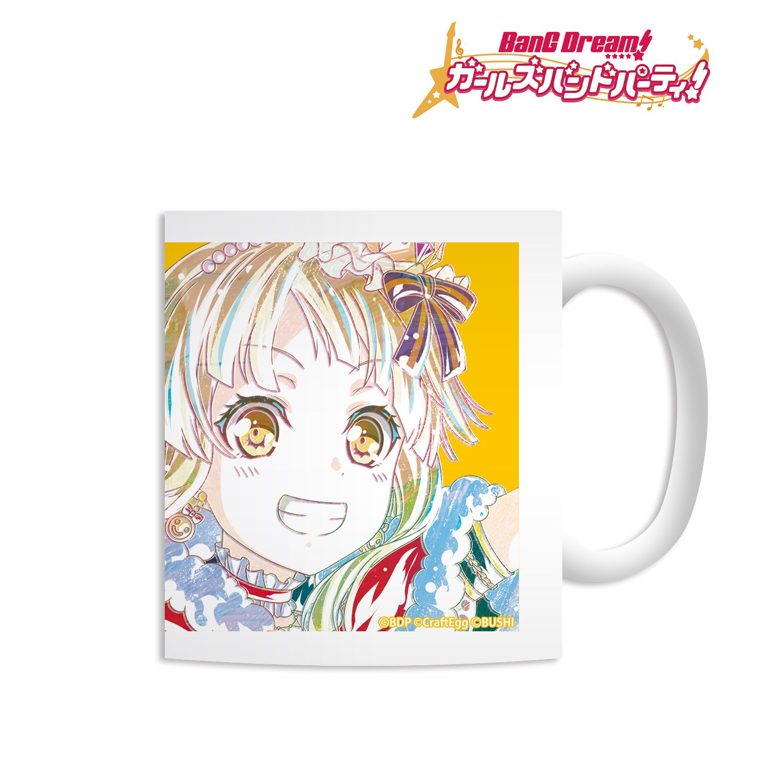 バンドリ! ガールズバンドパーティ! 弦巻こころ Ani-Art マグカップ 图片 2 | AniSmile