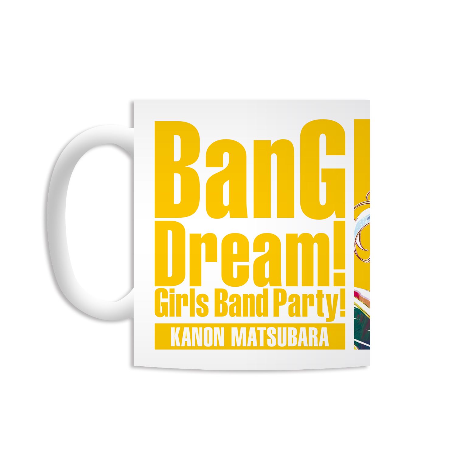 バンドリ! ガールズバンドパーティ! 松原花音 Ani-Art マグカップ Image 3 | AniSmile