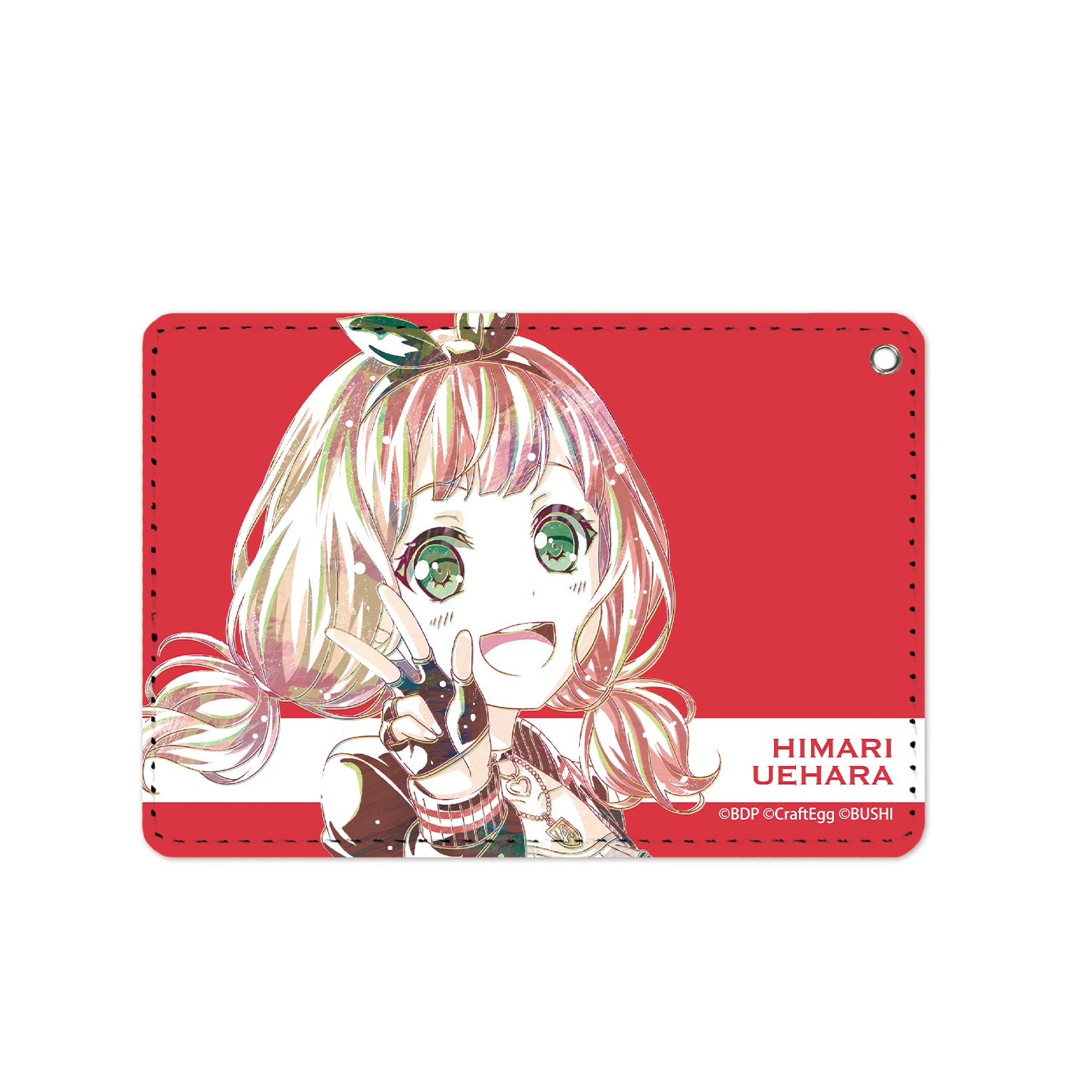 BanG Dream! ガールズバンドパーティ! 上原ひまり Ani-Art 1ポケットパスケース - official product image | AniSmile