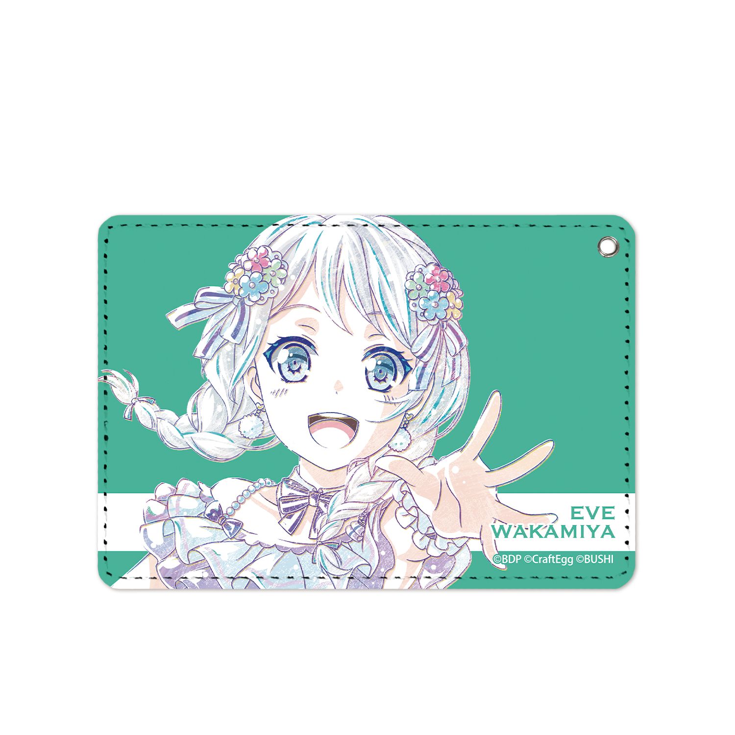 BanG Dream! ガールズバンドパーティ! 若宮イヴ Ani-Art 1ポケットパスケース Image 2 | AniSmile