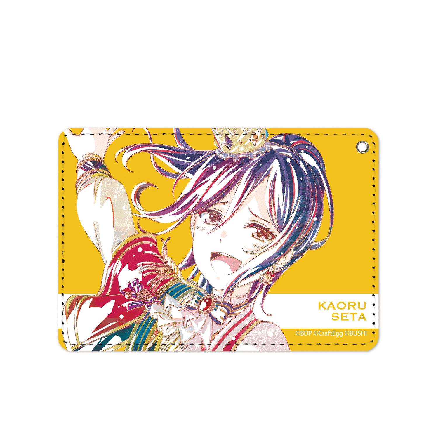 BanG Dream! ガールズバンドパーティ! 瀬田薫 Ani-Art 1ポケットパスケース Image 3 | AniSmile