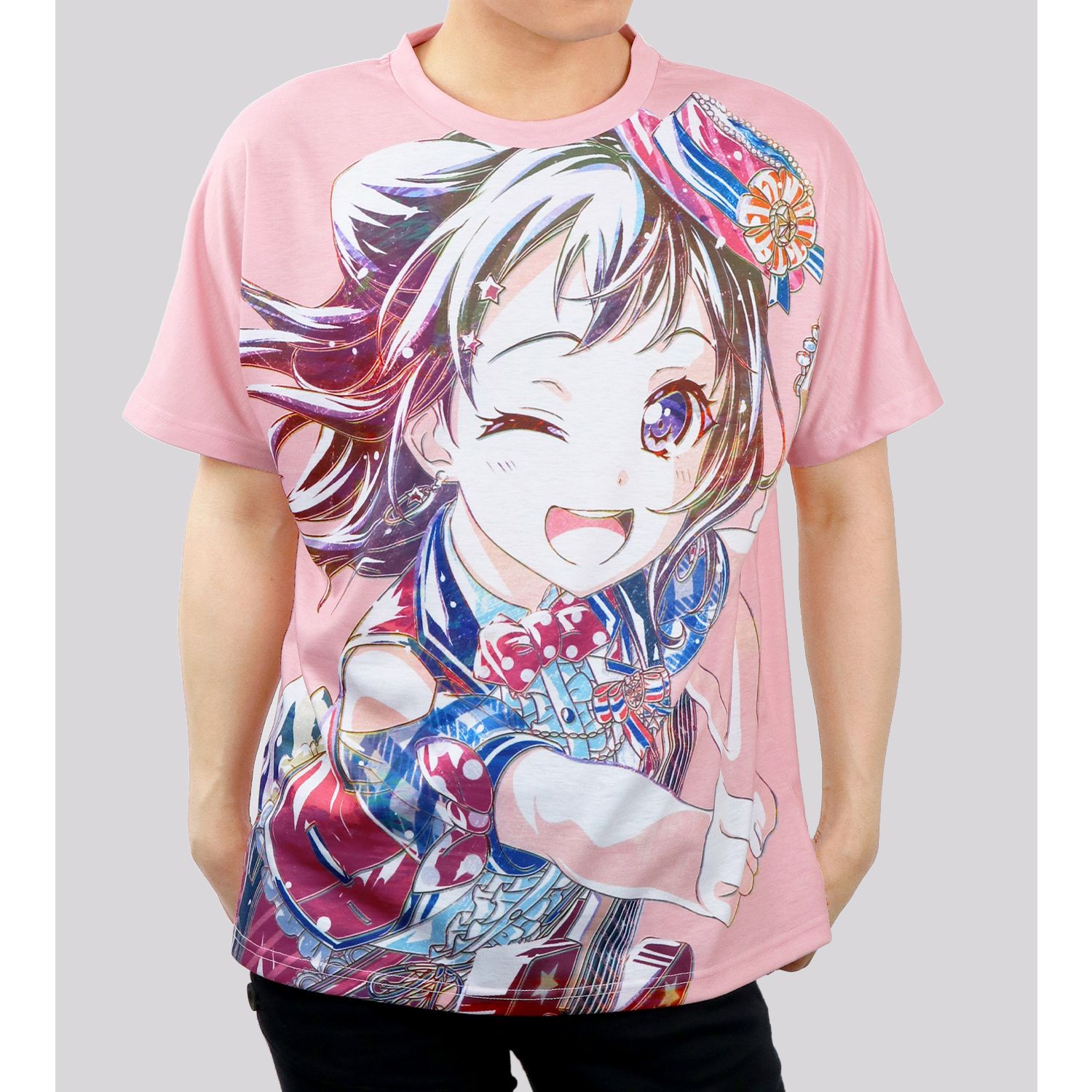 BanG Dream! ガールズバンドパーティ! 戸山香澄 Ani-Art フルグラフィックTシャツ vol.2ユニセックス(サイズ/M) 画像 5 | AniSmile