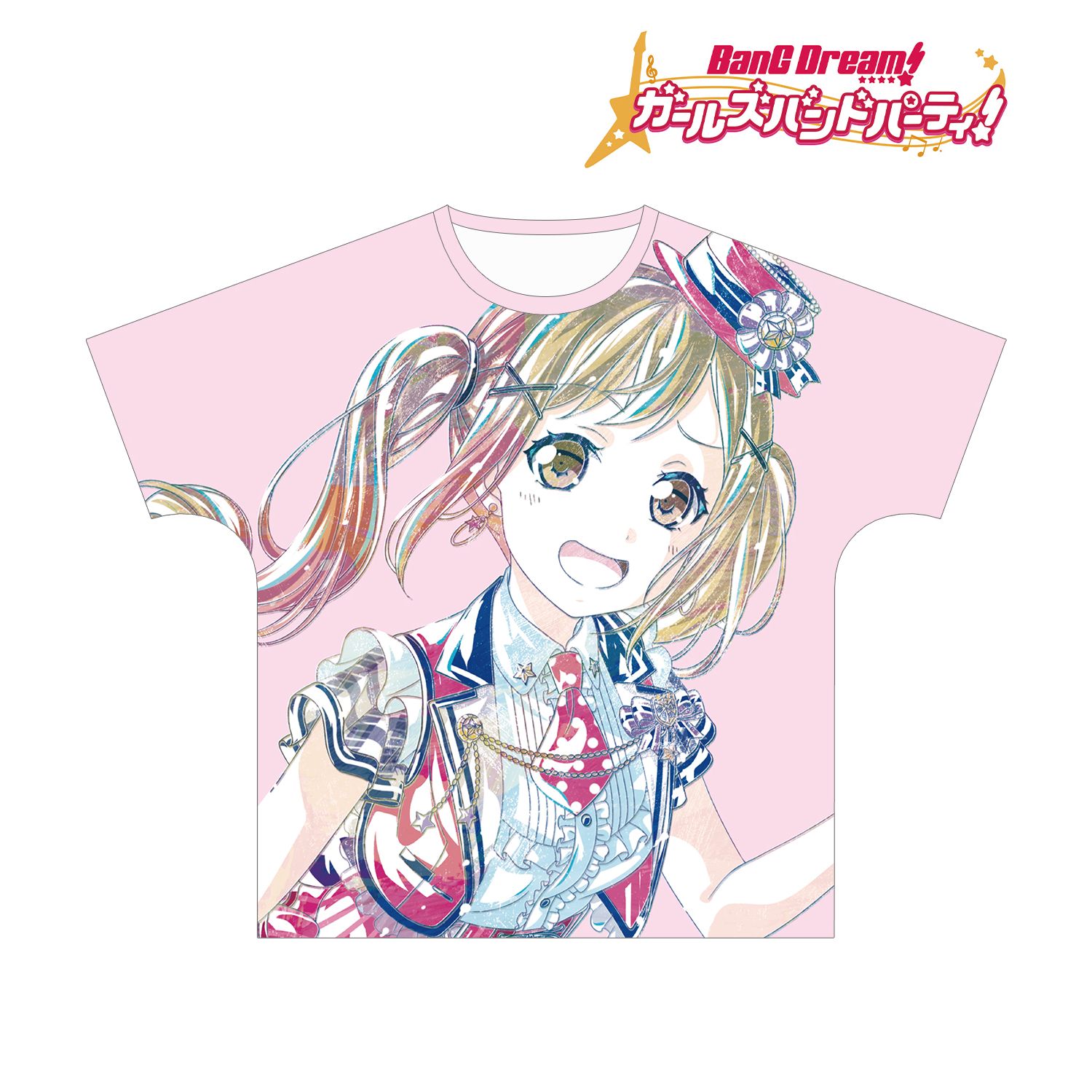 BanG Dream! ガールズバンドパーティ! 市ヶ谷有咲 Ani-Art フルグラフィックTシャツ vol.2ユニセックス(サイズ/M) 画像 2 | AniSmile