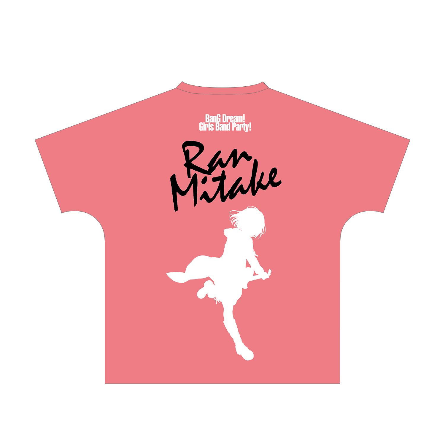 BanG Dream! ガールズバンドパーティ! 美竹蘭 Ani-Art フルグラフィックTシャツ vol.2ユニセックス(サイズ/XL) 画像 2 | AniSmile