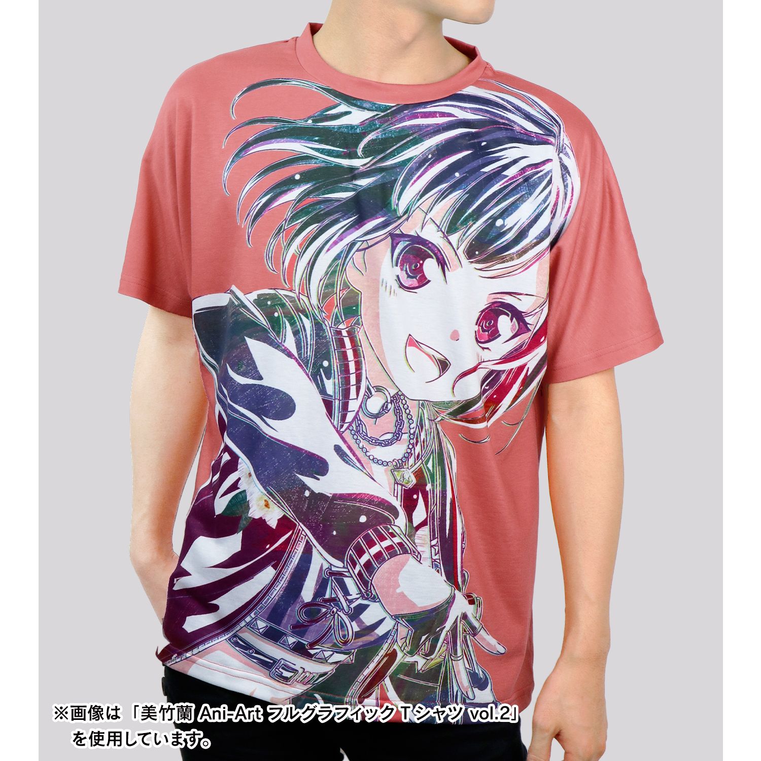 BanG Dream! ガールズバンドパーティ! 青葉モカ Ani-Art フルグラフィックTシャツ vol.2ユニセックス(サイズ/XL) 画像 5 | AniSmile