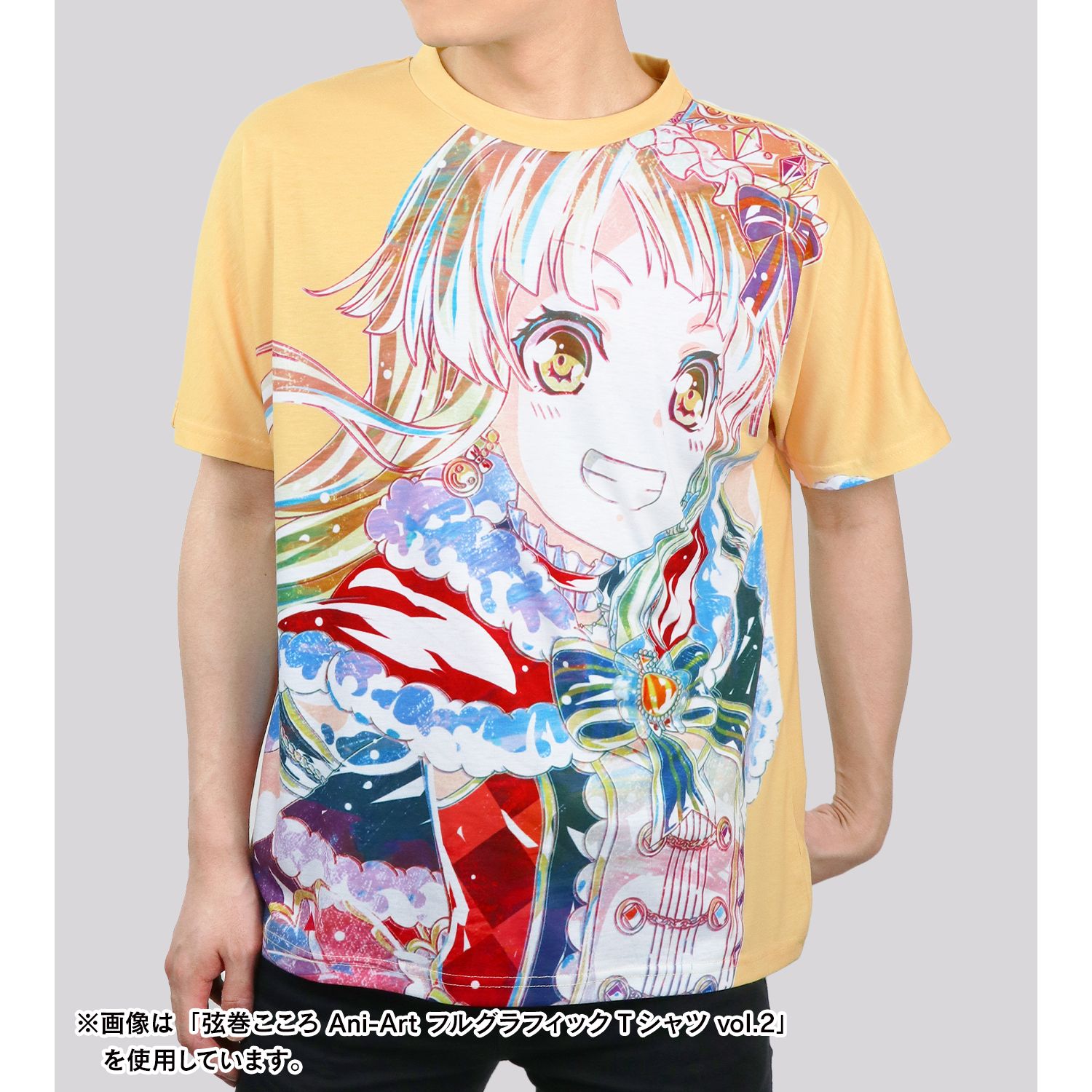 BanG Dream! ガールズバンドパーティ! 松原花音 Ani-Art フルグラフィックTシャツ vol.2ユニセックス(サイズ/XL) 画像 4 | AniSmile